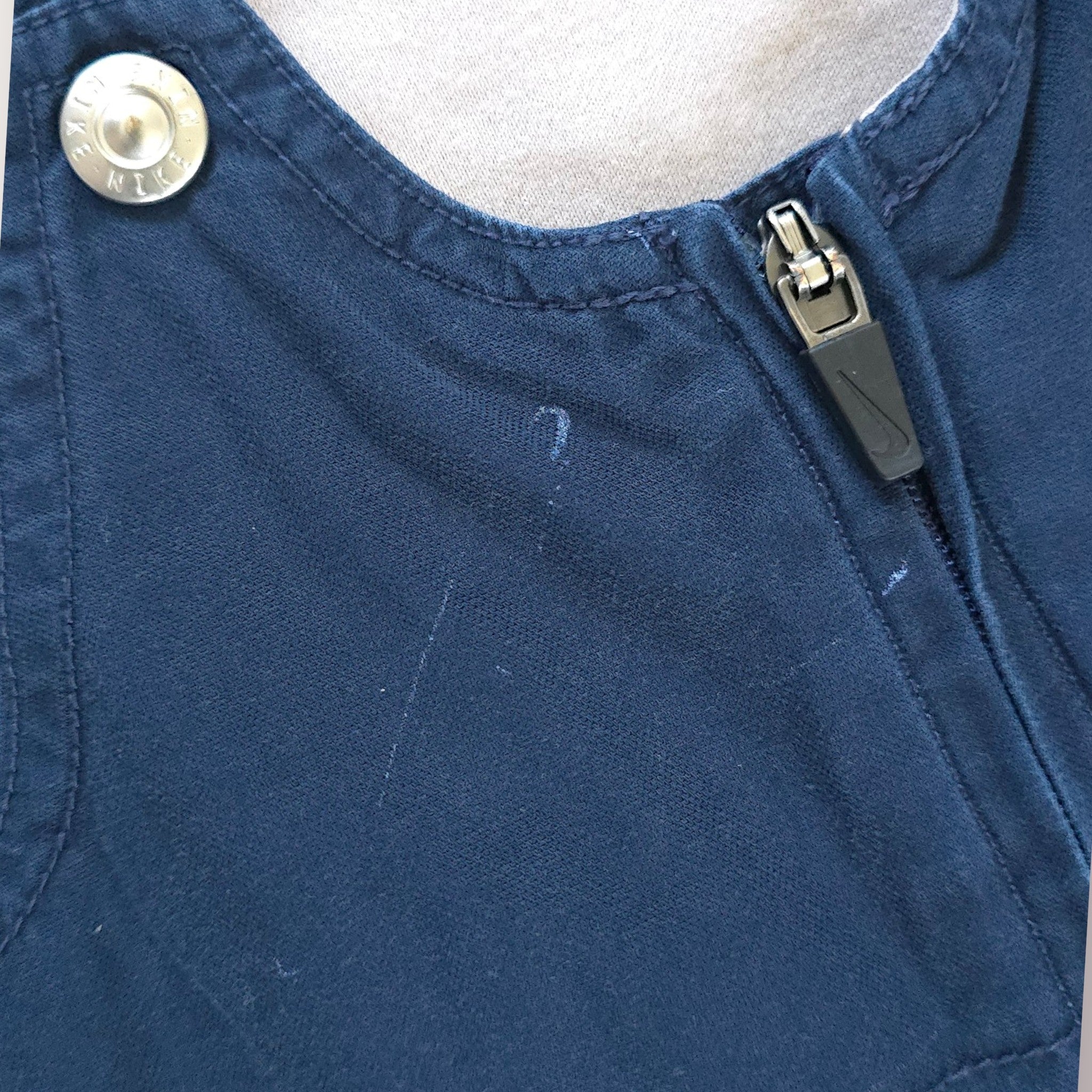Y2K Navy and Concrete Nike Overalls (2T)