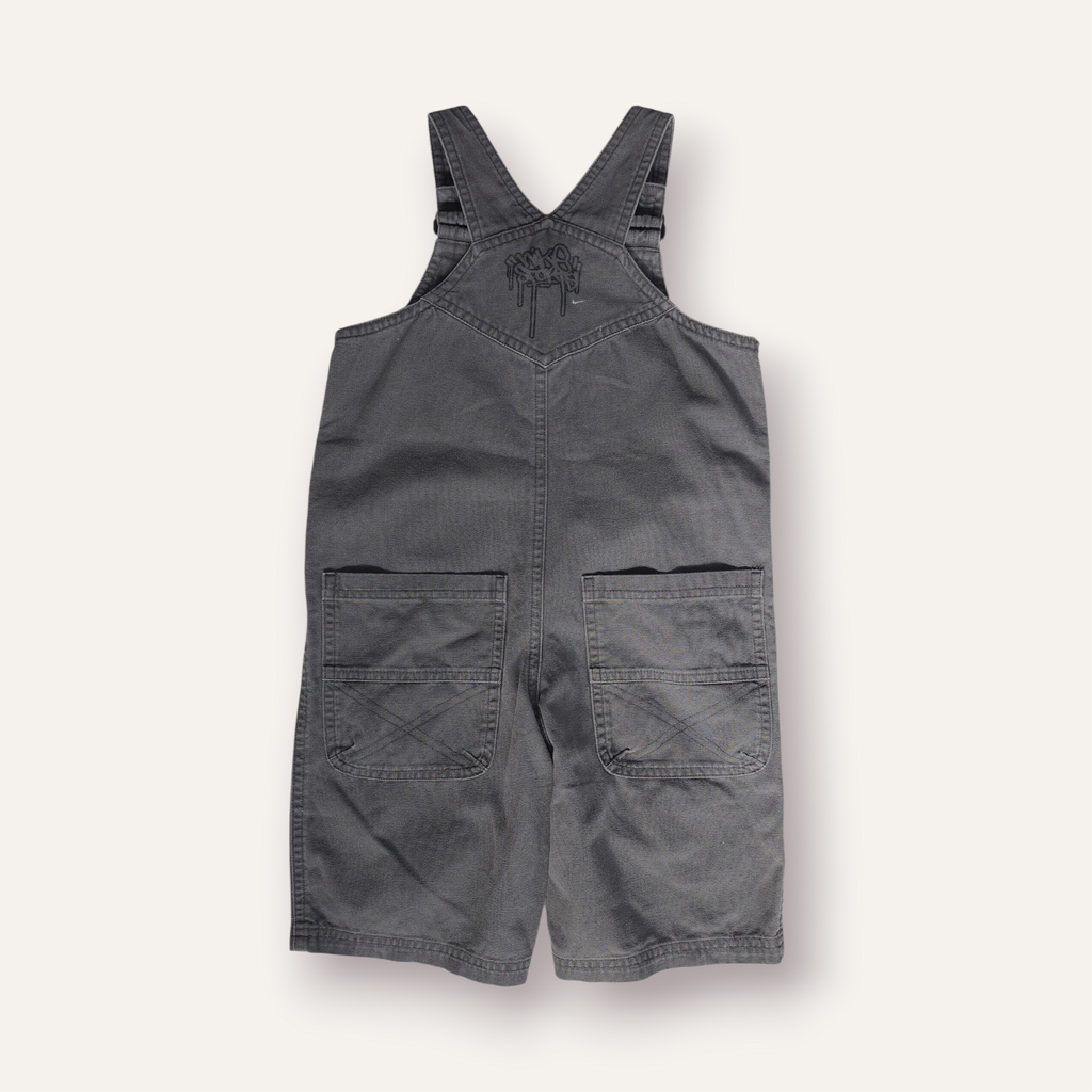 Y2K Charcoal "Nike Sports" Overalls (2-3)