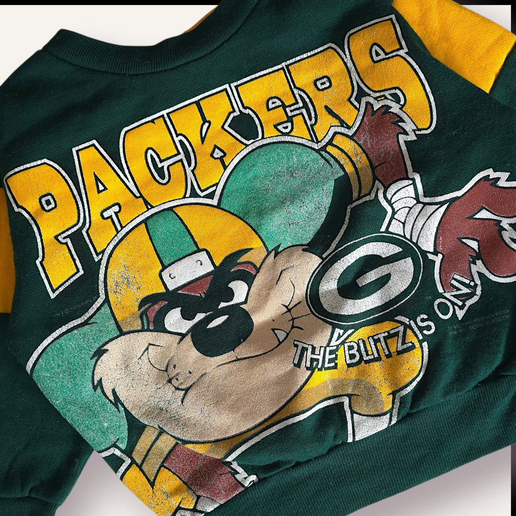 Vintage Green Bay Packers Taz Crew (18/24M)