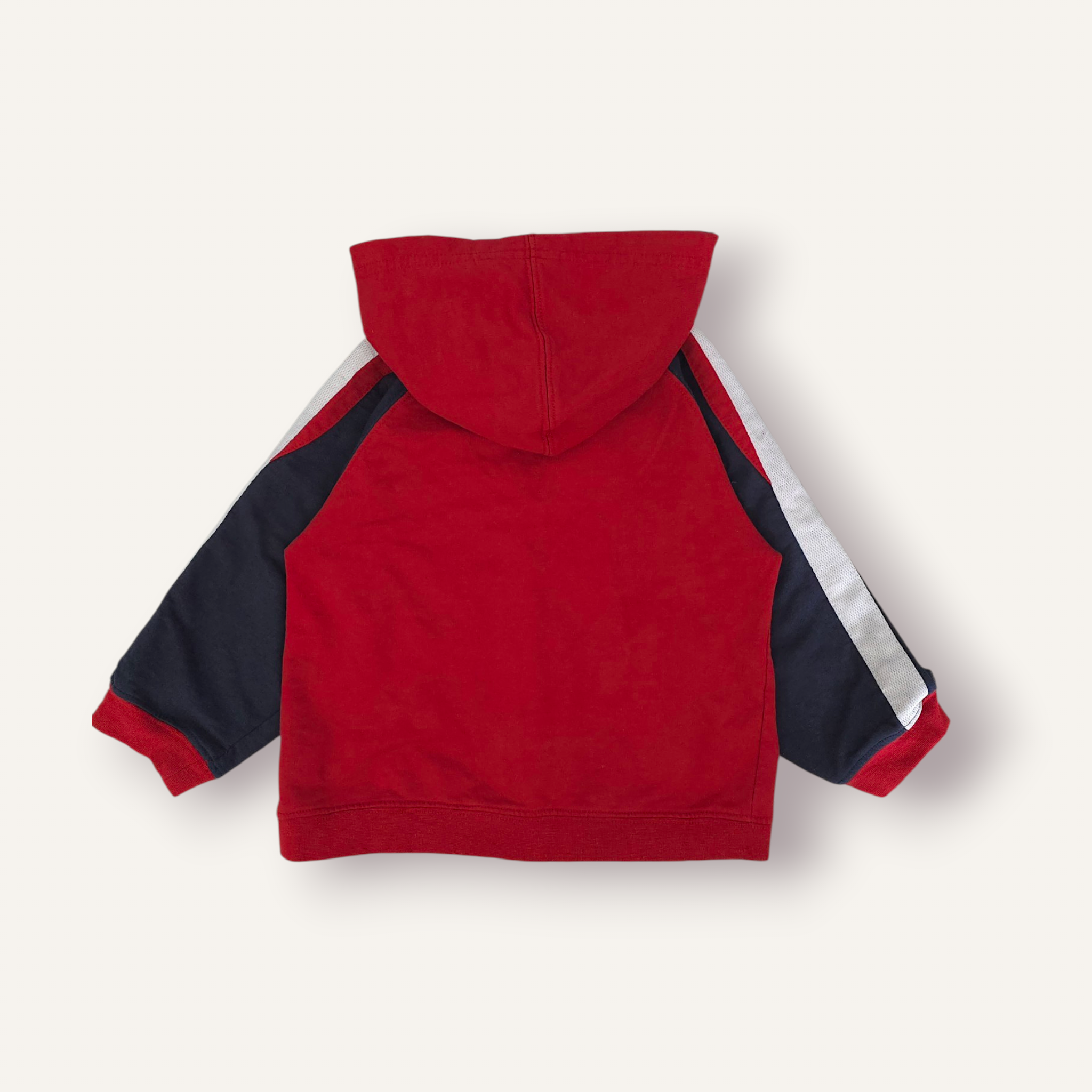 Y2K Nike Red & Navy Hoodie (18/24M)