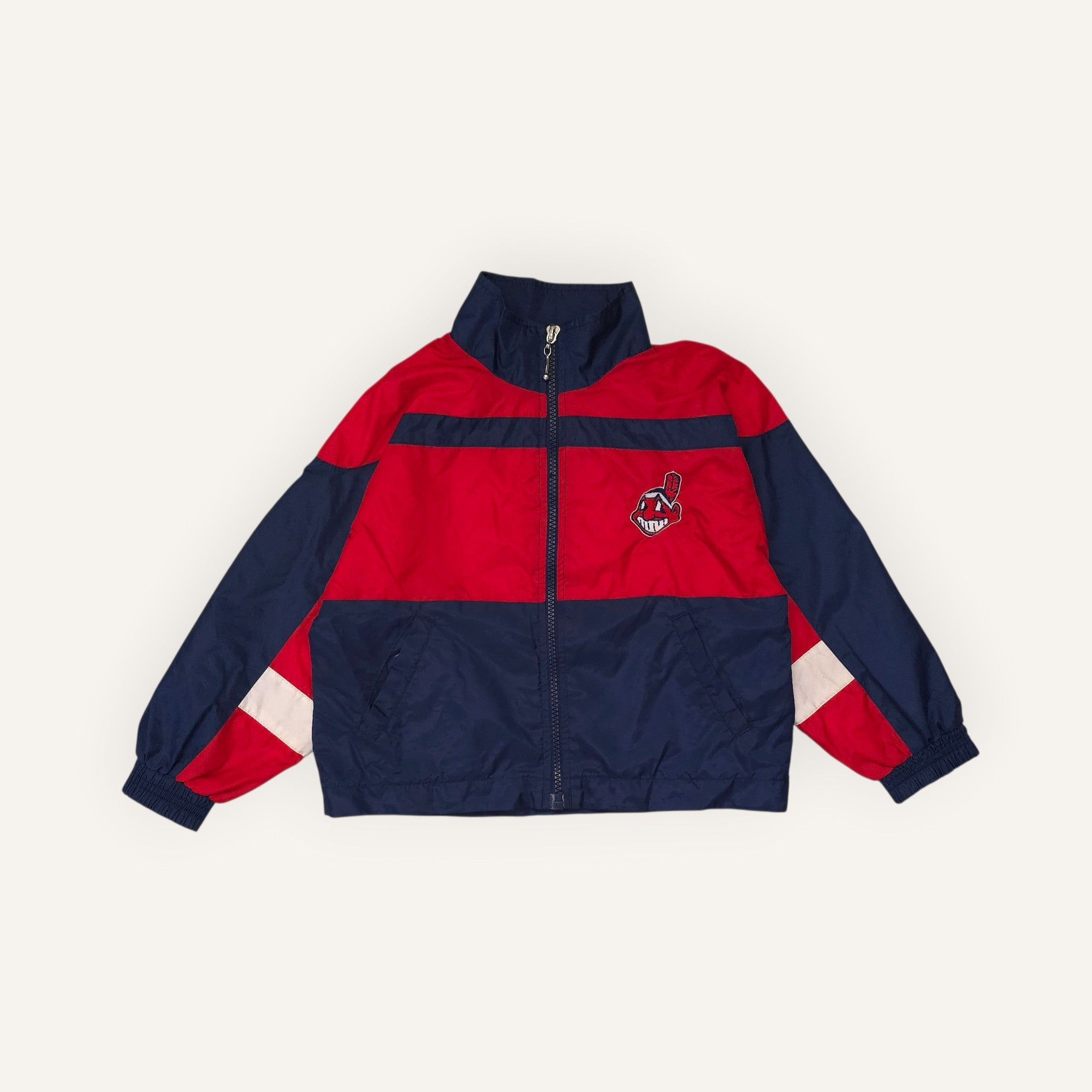 MLB Vintage Indians Mighty Mac Windbreaker (4T)