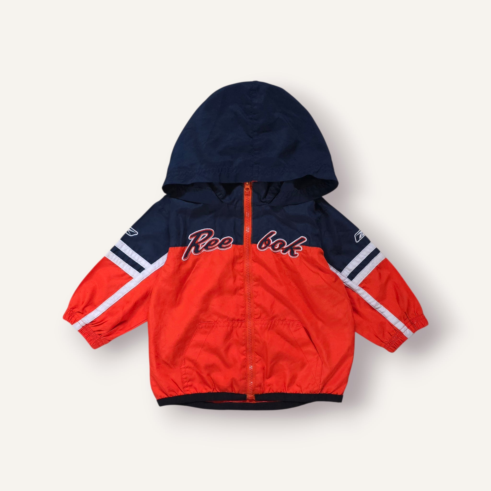 Reebok Orange and Navy Windbreaker (18/24M)