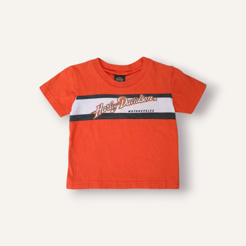 Harley Davidson Orange Surf Tee (12/24M)