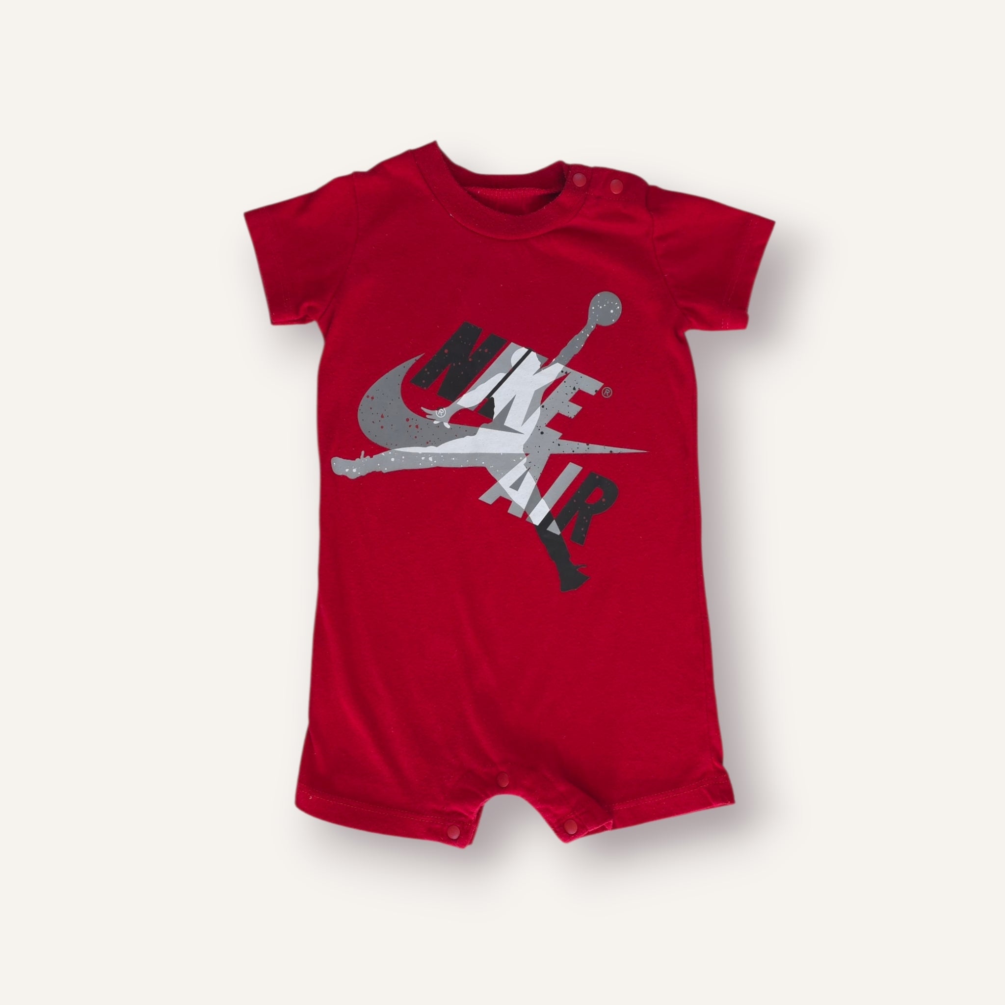 Red Nike Air Romper (6/12M)
