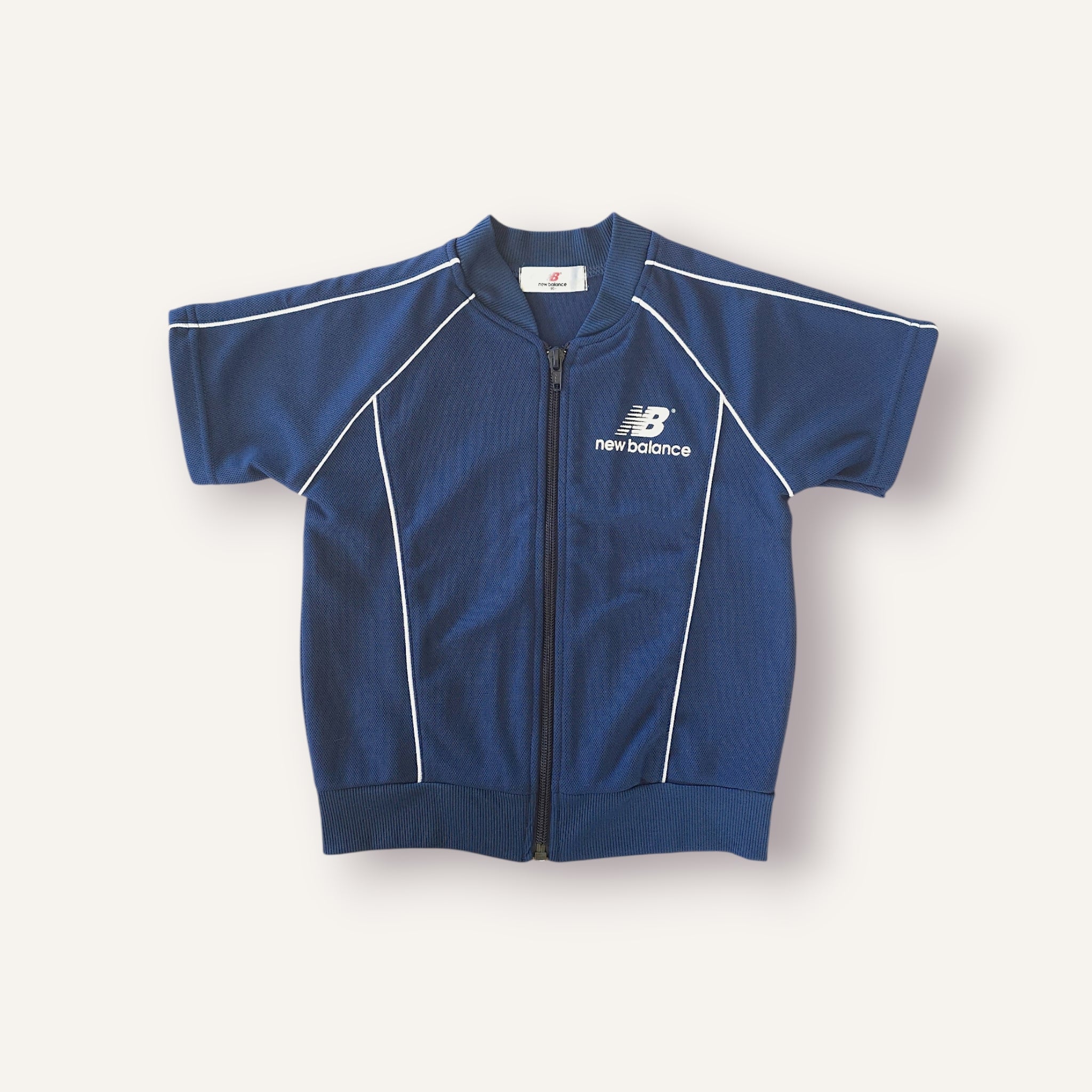 Vintage New Balance Navy Zippy Top (3T)