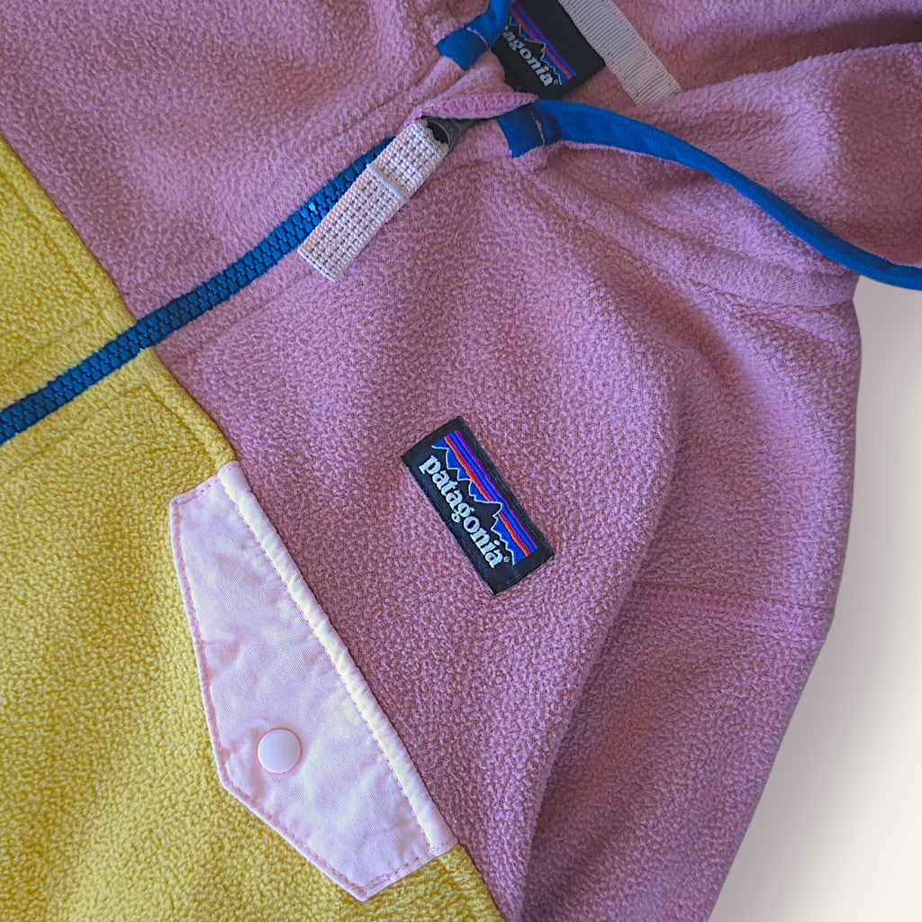 Patagonia Pink Fleece Zippy Hoodie (5/6)