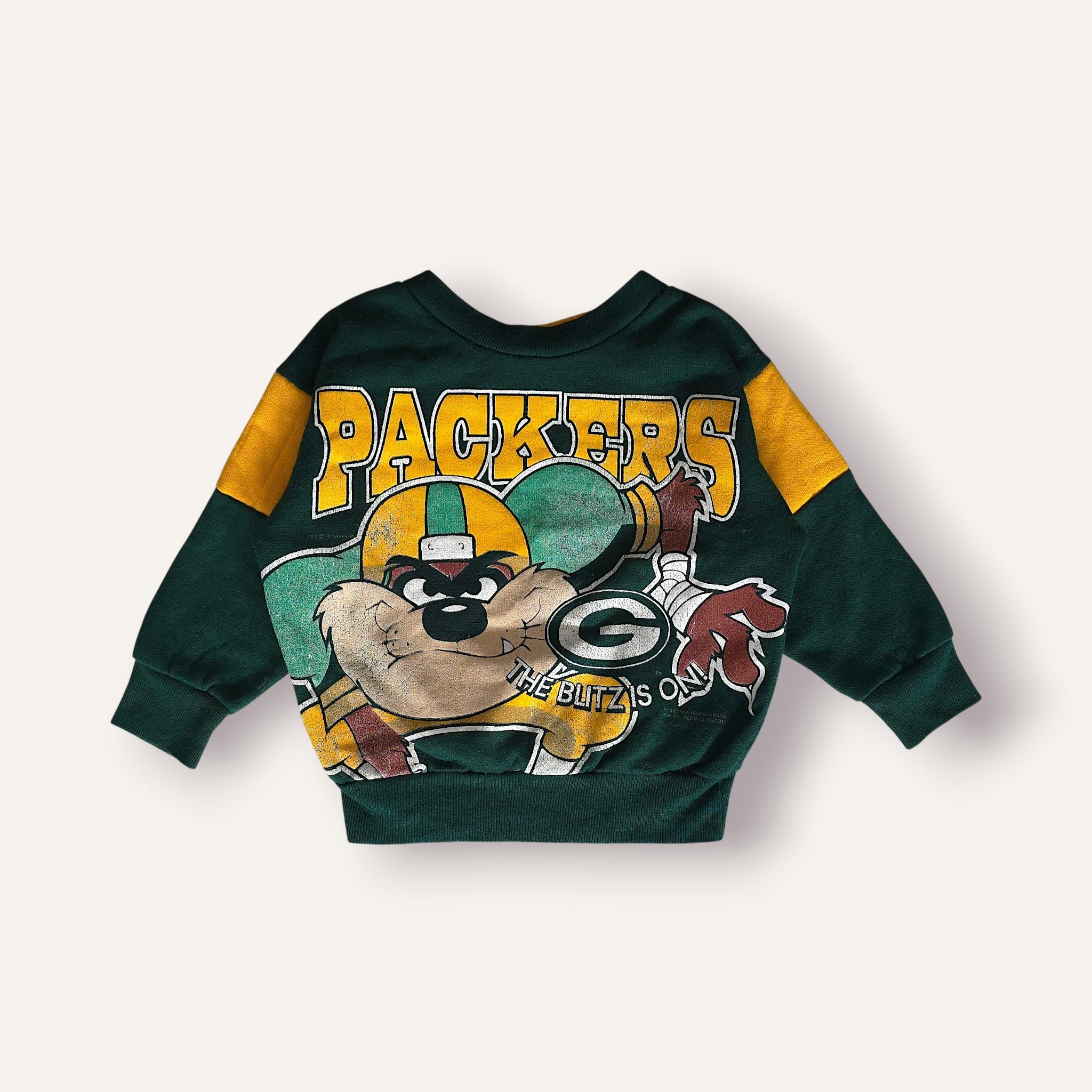 Vintage Green Bay Packers Taz Crew (18/24M)