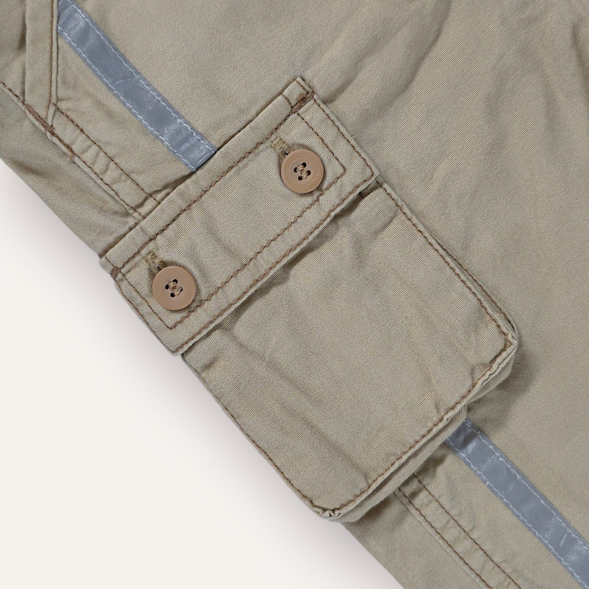 Y2K Khaki Nike Cargo Overalls (2T)