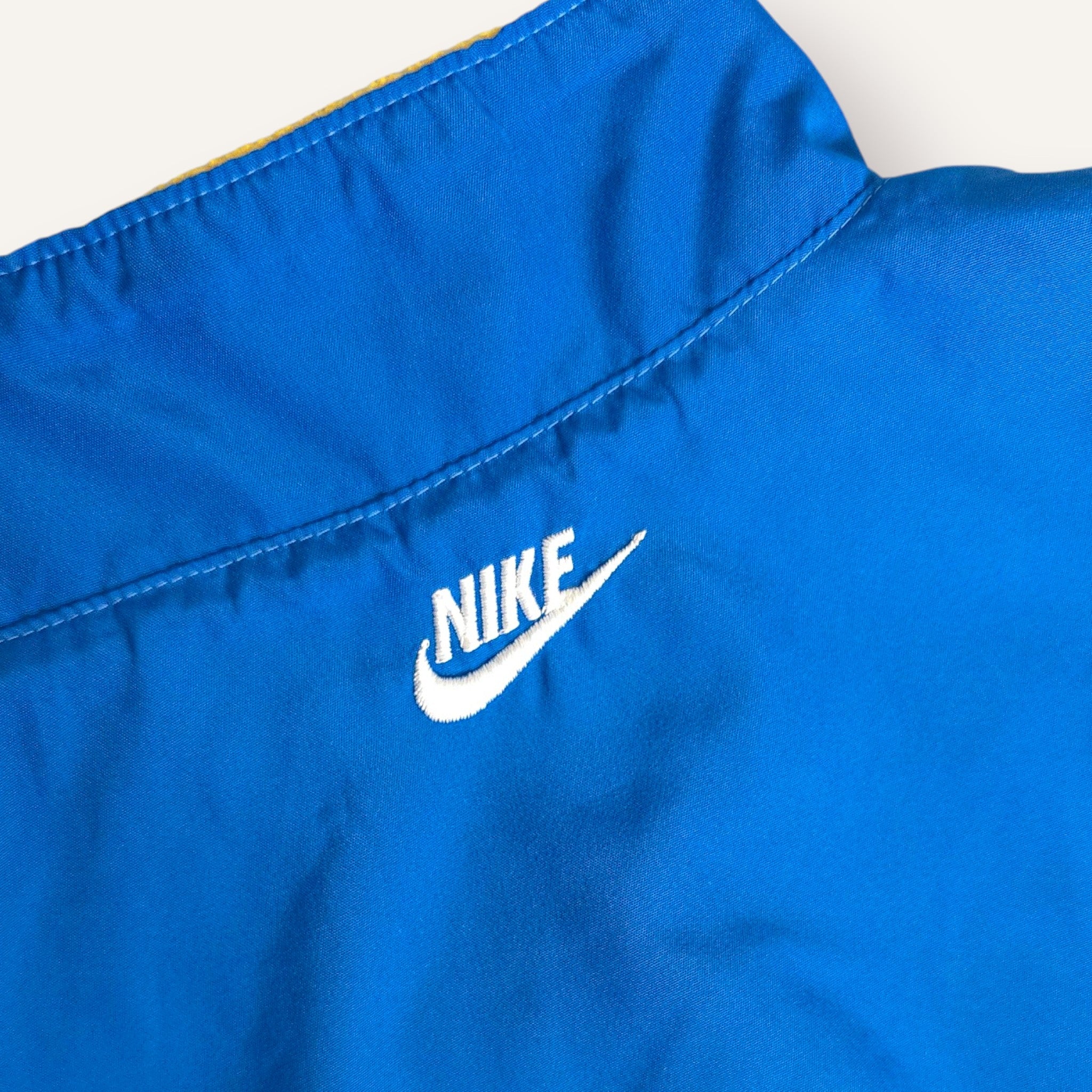 Y2K Nike Navy, Blue, Yellow and Grey Reversible Vest (2T)