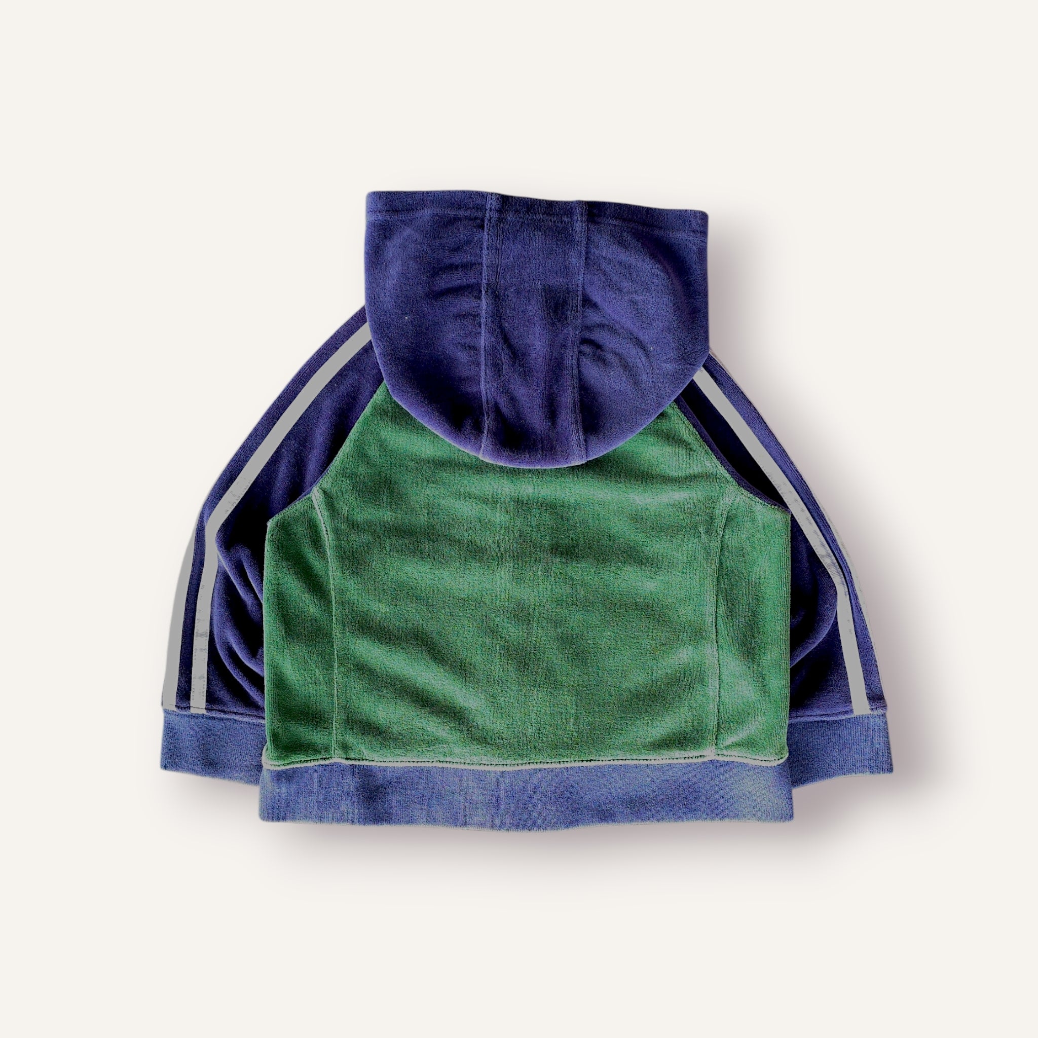 Adidas Velour Zippy Hoodie (3T)
