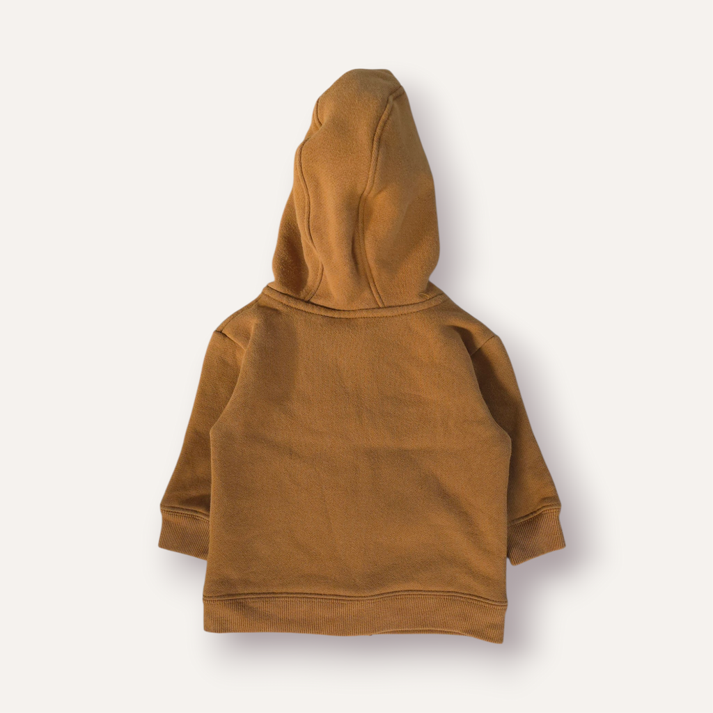 Classic Carhartt Tan Zip-up Hoodie (6M)