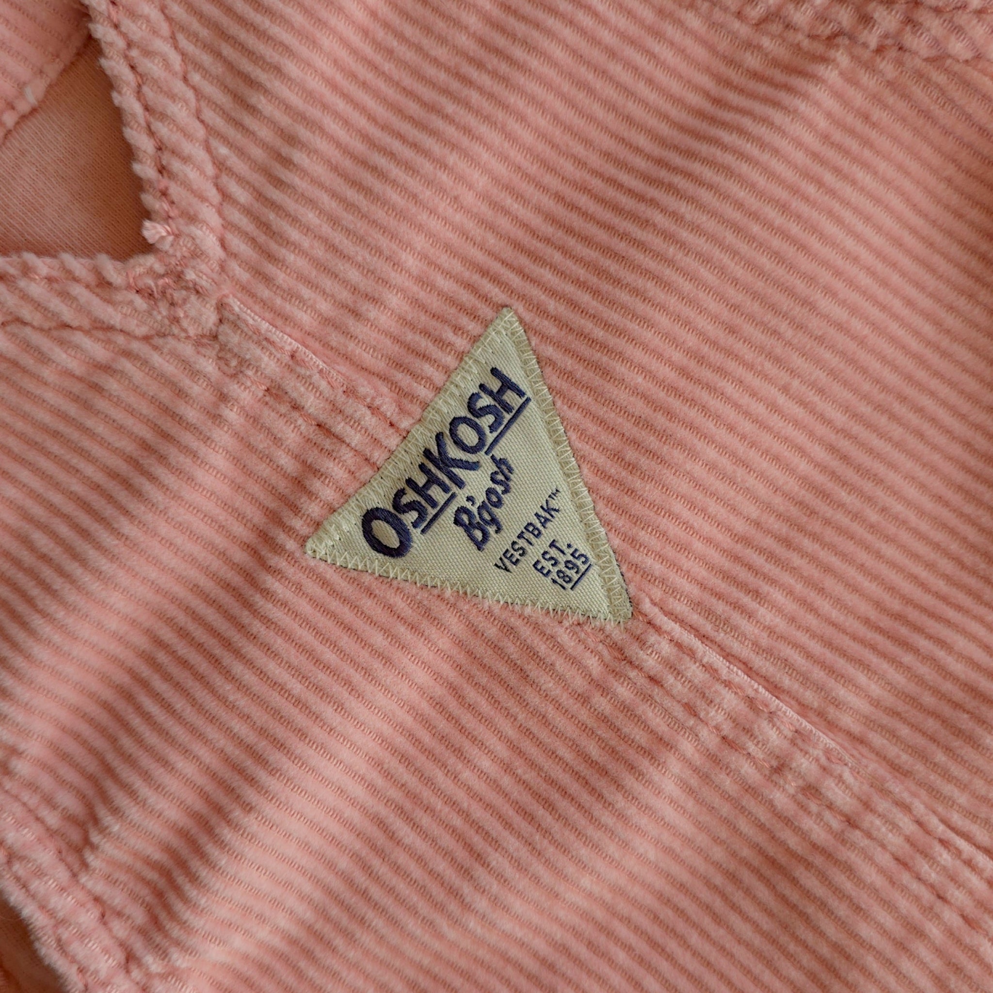 OshKosh Corduroy Pink Overalls (4T)