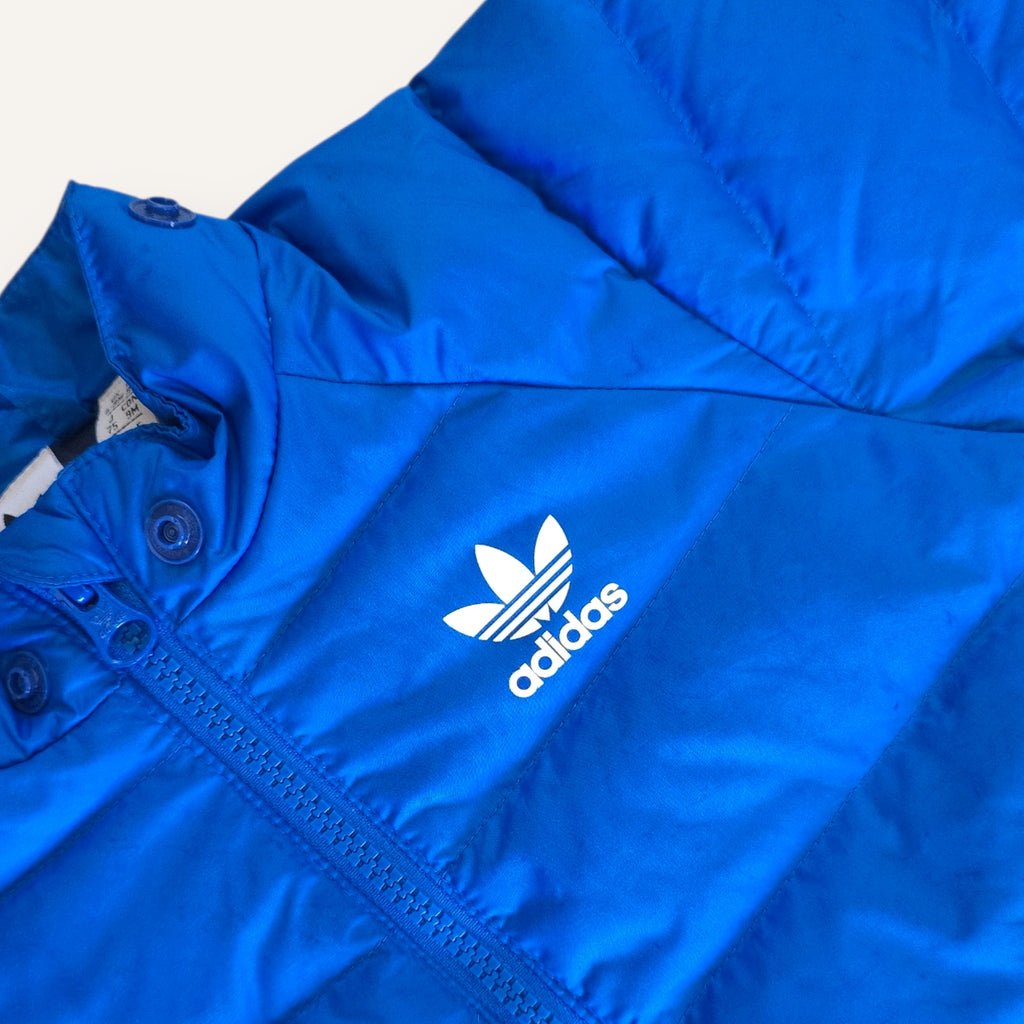 Adidas Electric Blue Puffer Jacket (12M)