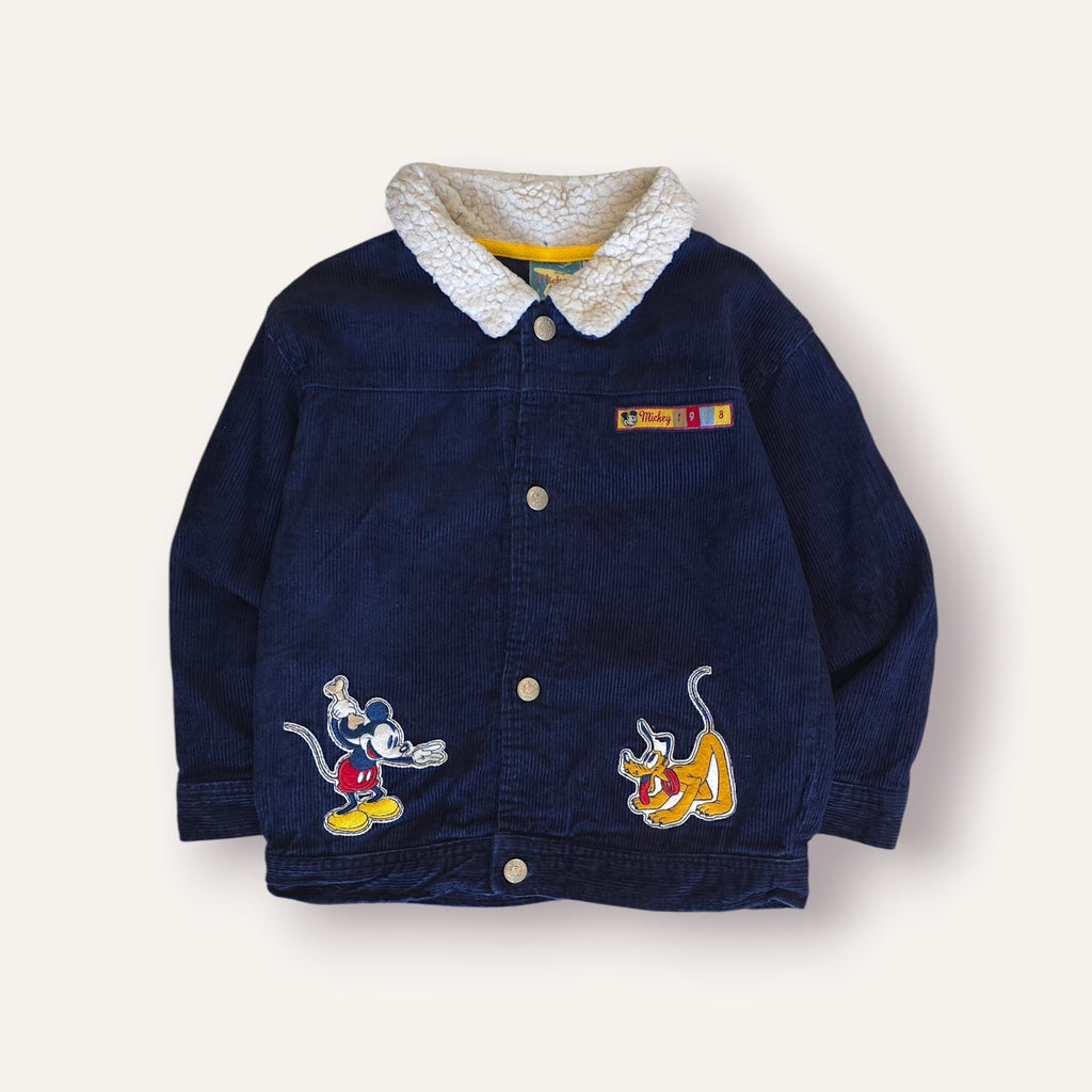 Vintage Disney "Original Mickey" Corduroy and Sherpa Jacket (5/6)