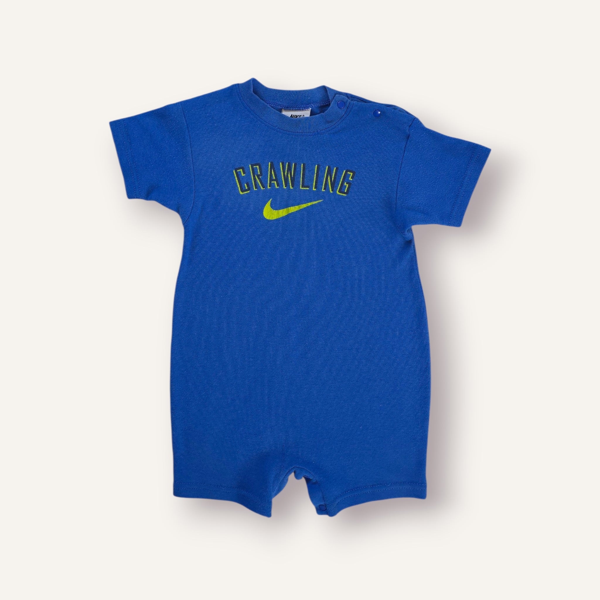 90s Nike Blue Crawling Romper (18/24M)
