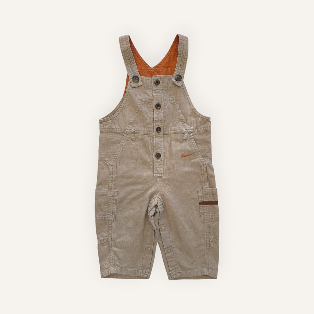 Y2K Nike Earthy Corduroy Full-Length Overalls (2T)