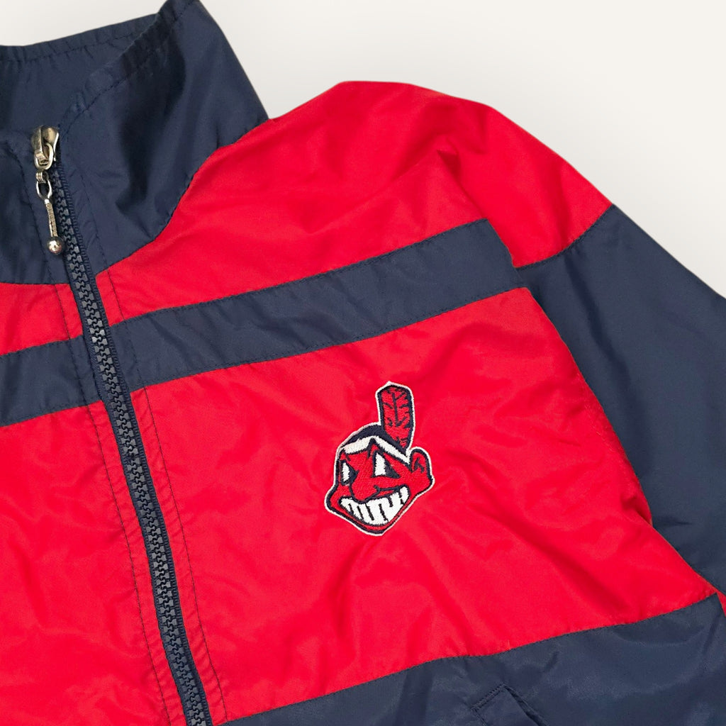 MLB Vintage Indians Mighty Mac Windbreaker (4T)