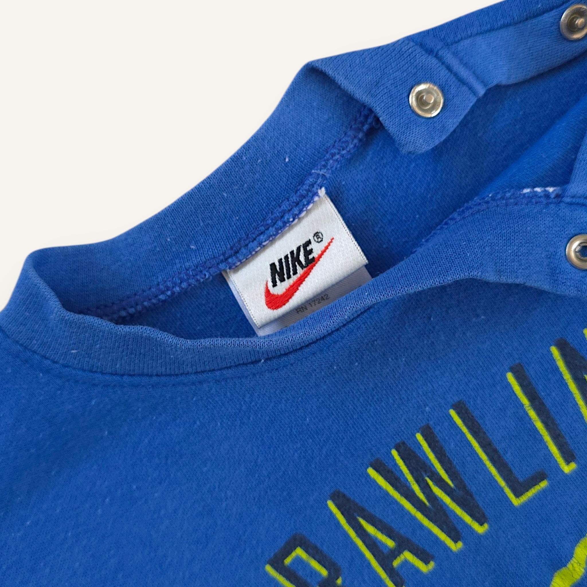 90s Nike Blue Crawling Romper (18/24M)