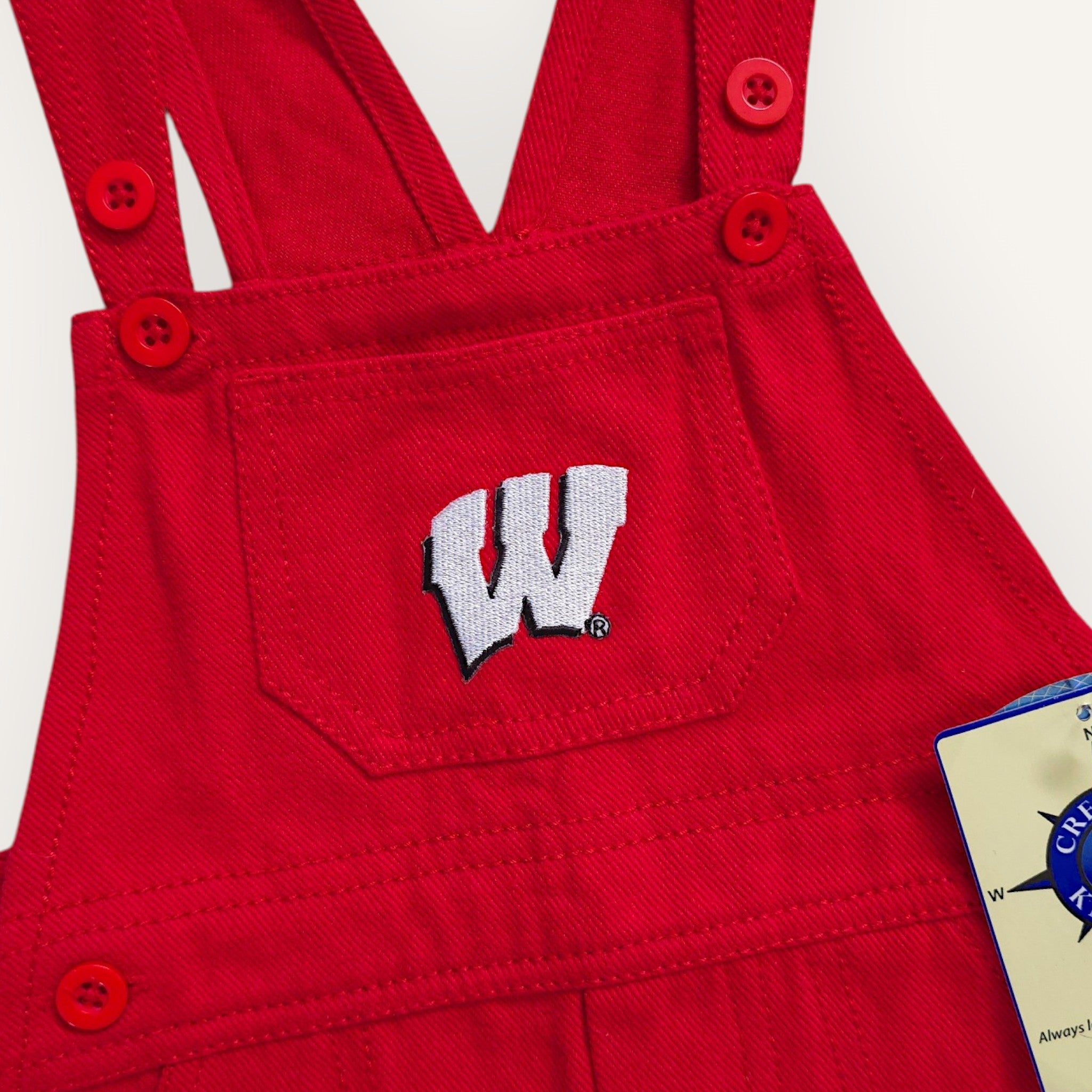 Wisconsin Badgers Overalls (BNWT) (6/12M)