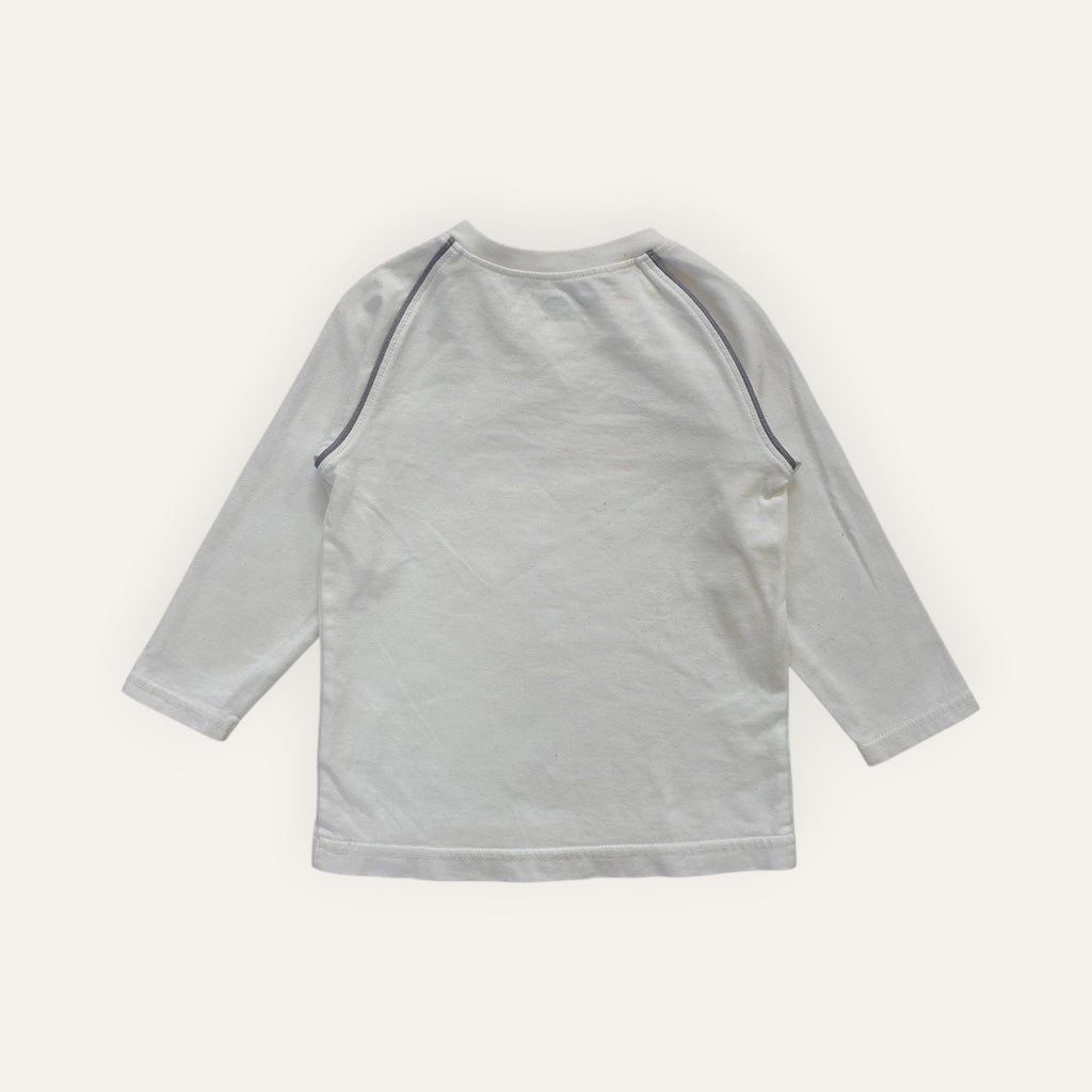 Nike Pink Tick Long Sleeve (9/18M)