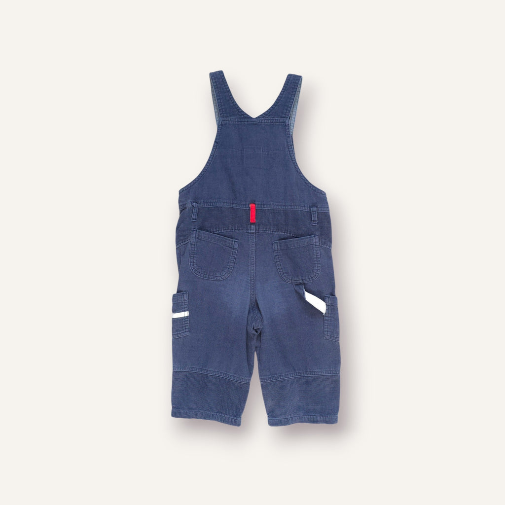 Y2K Navy Corduroy Nike Overalls (2T)