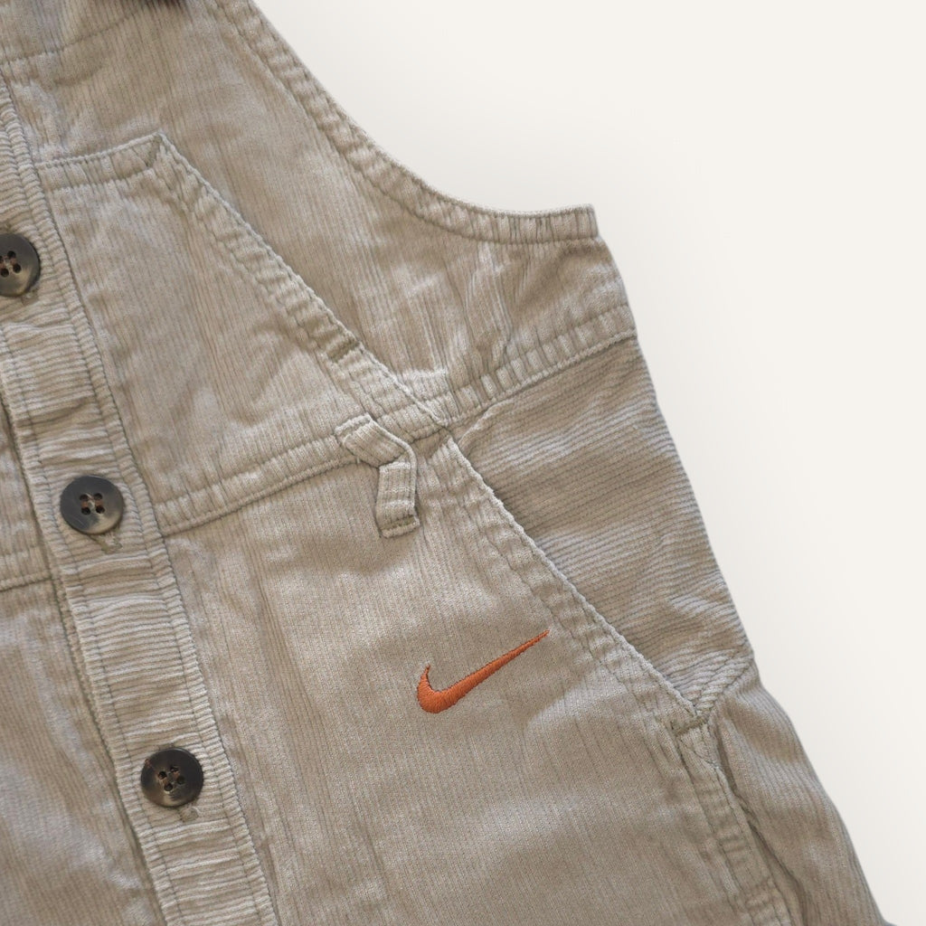 Y2K Nike Earthy Corduroy Full-Length Overalls (2T)