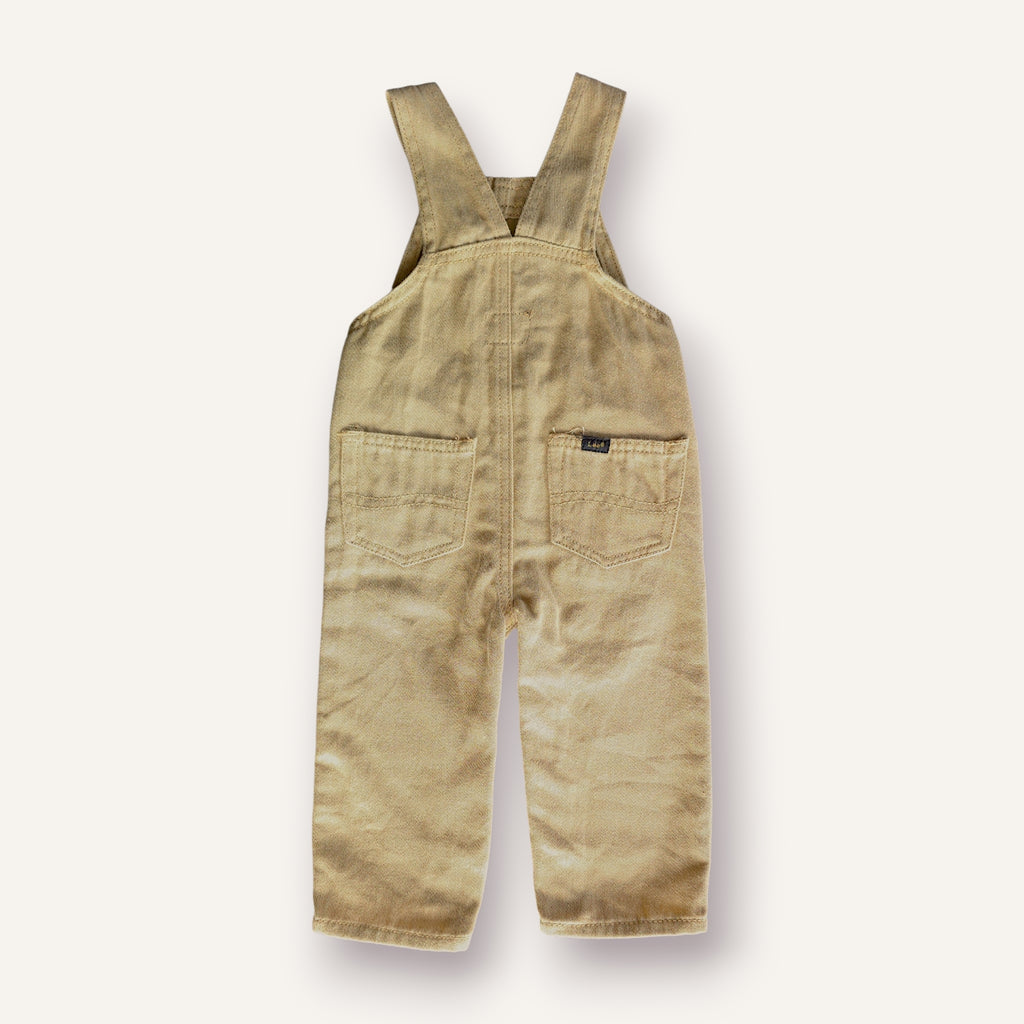 Lee Beige Overalls (12M)