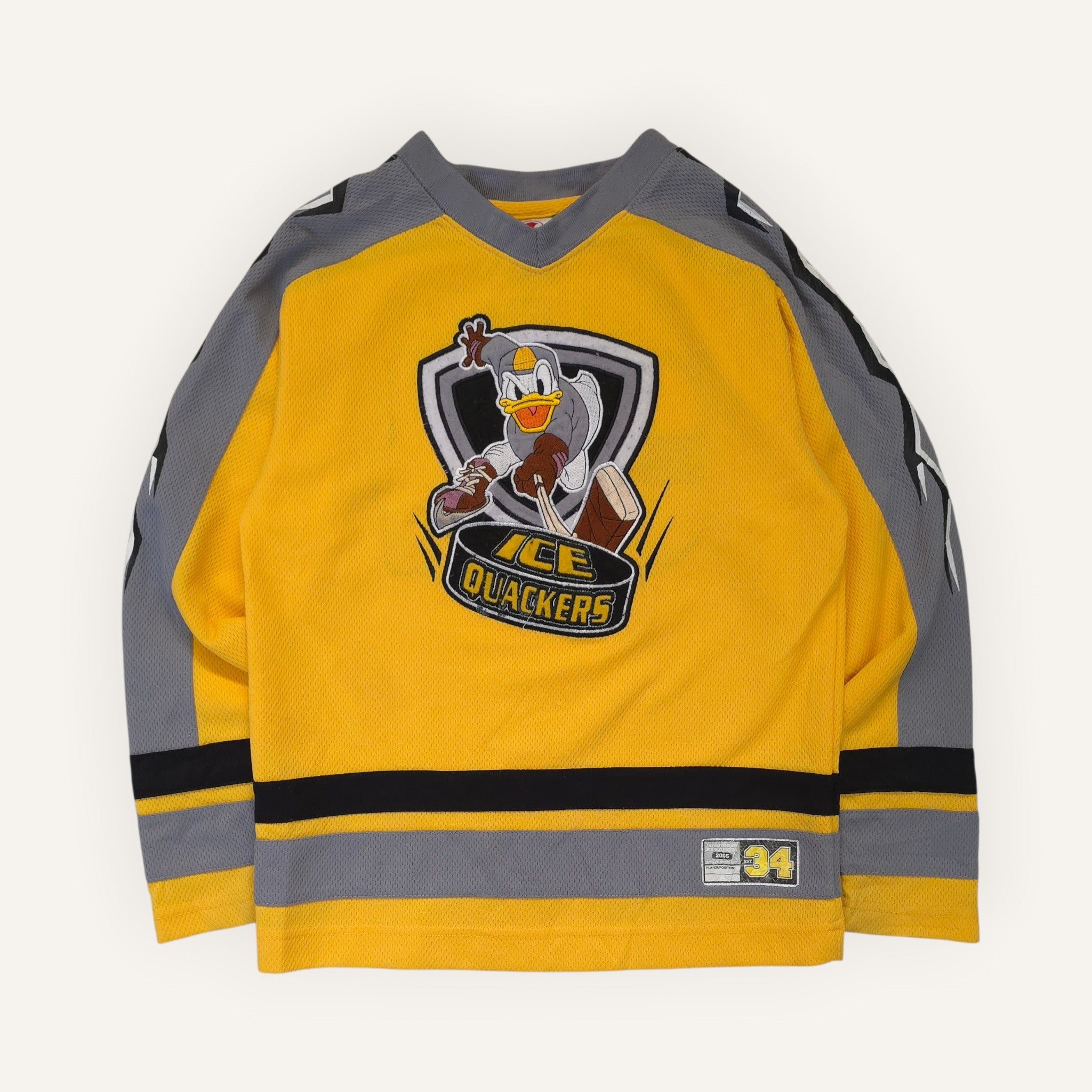 Disney Store Donald Duck "Ice Quackers" Long Sleeve Jersey (8/10)