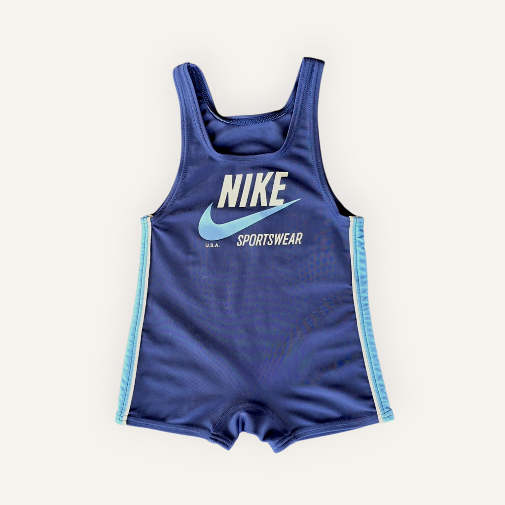 Vintage Nike Navy 1-Piece Swimwear (2T)