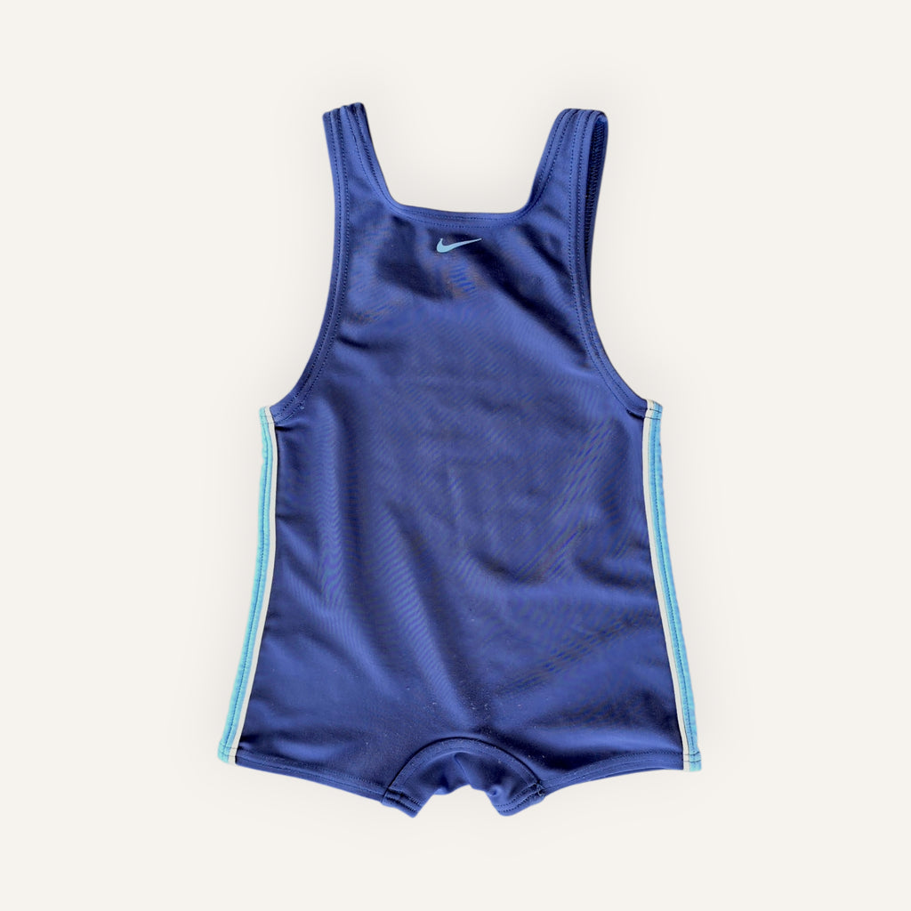 Vintage Nike Navy 1-Piece Swimwear (2T)