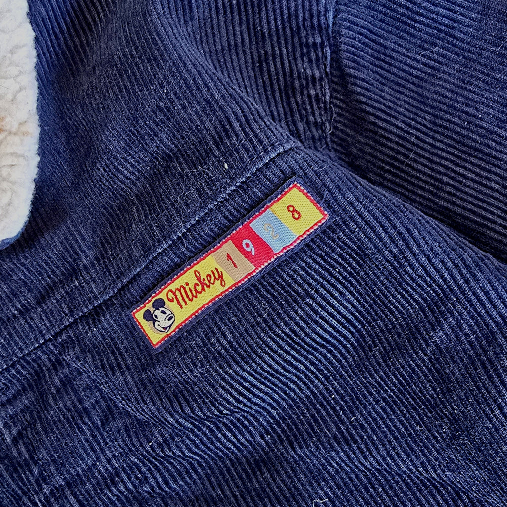 Vintage Disney "Original Mickey" Corduroy and Sherpa Jacket (5/6)