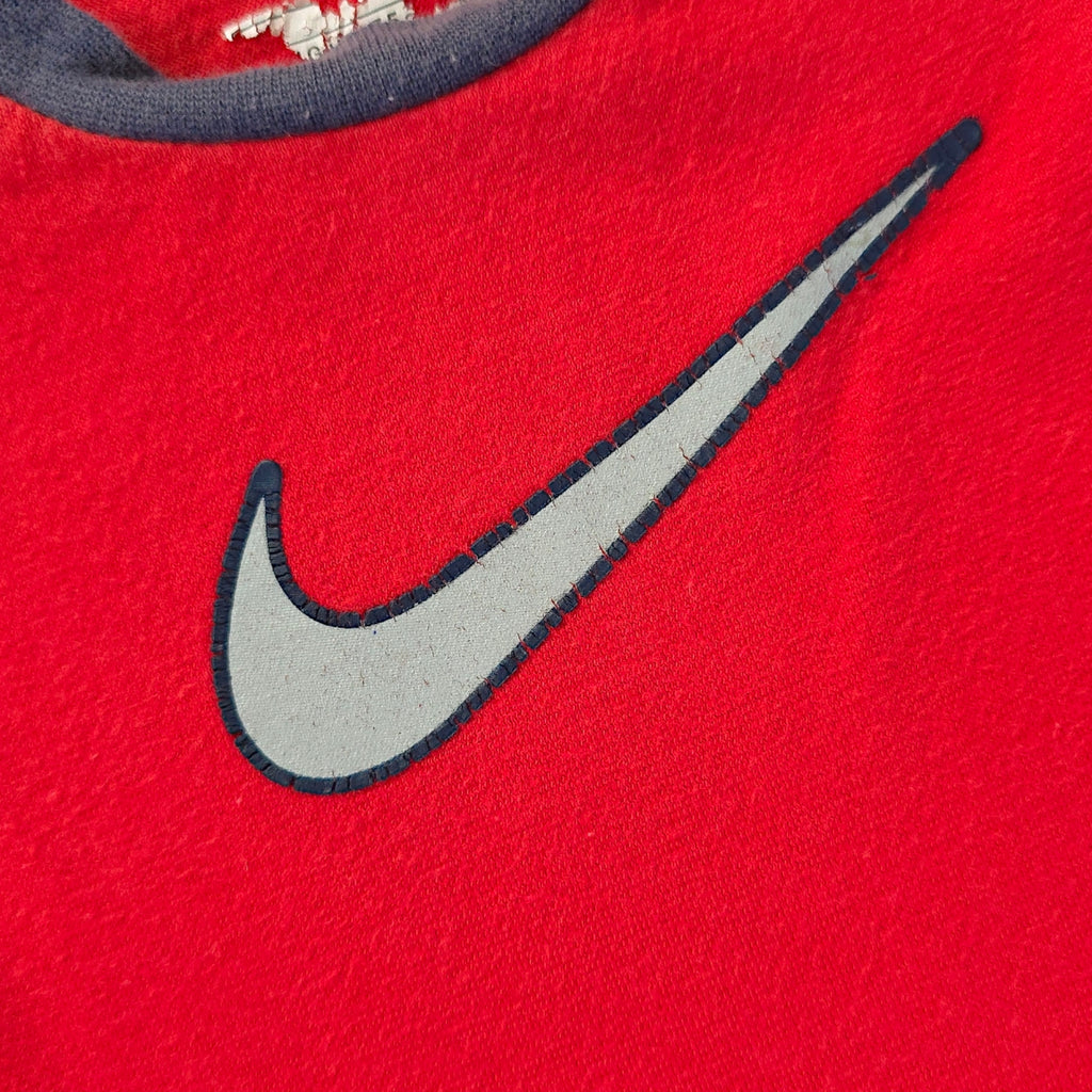 Vintage Red Nike Romper (6/12M)