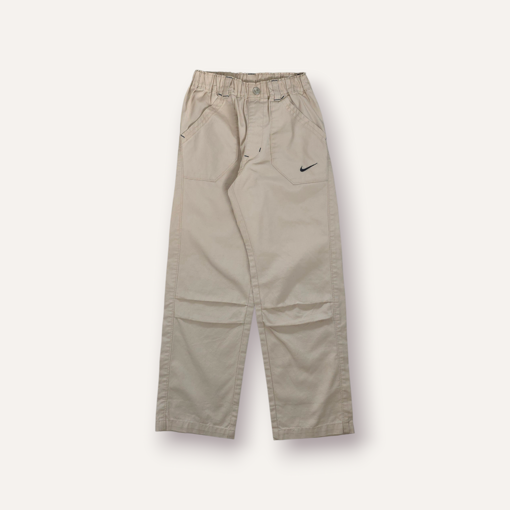 Y2K Nike Cream Pants w Navy Detailing (8/10)