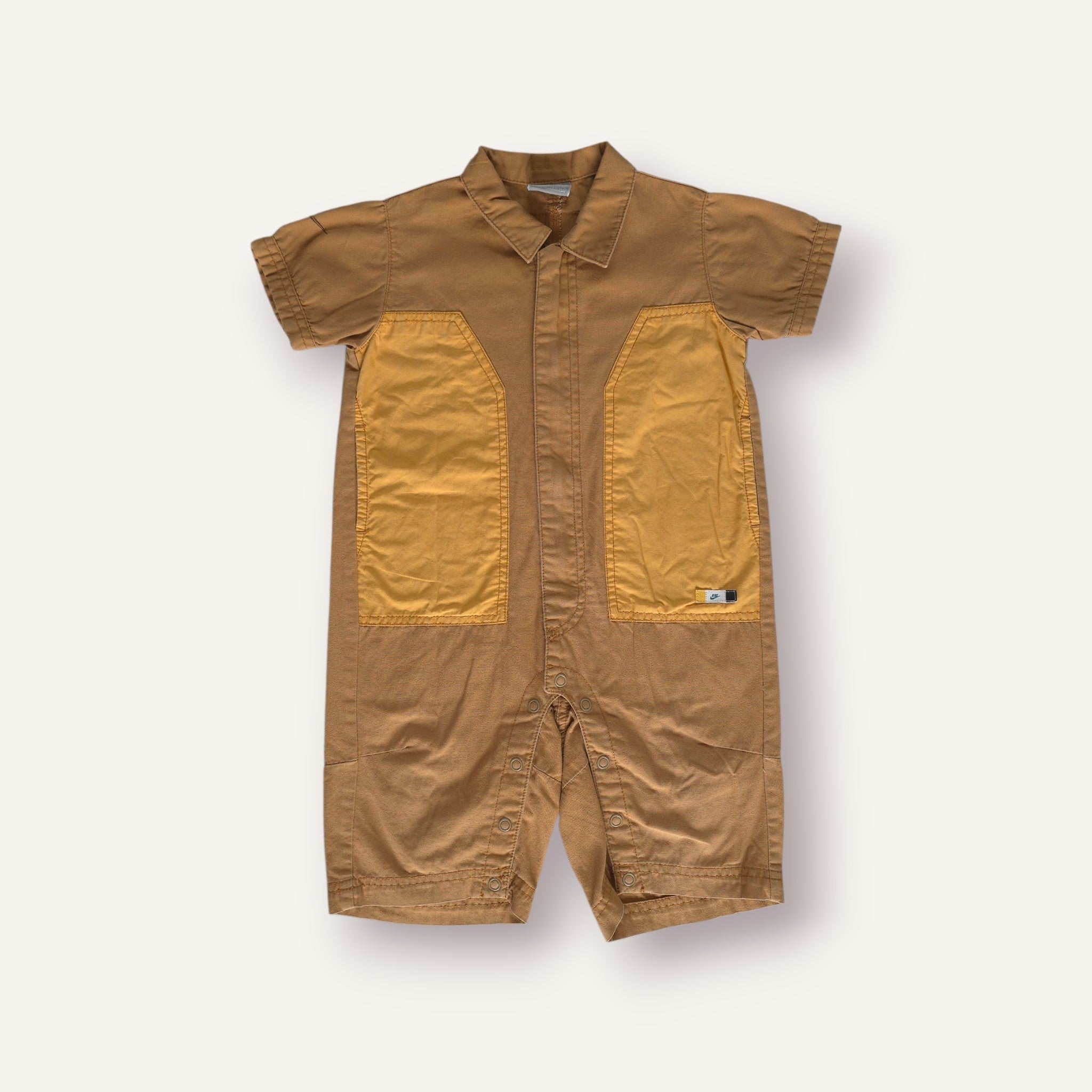 Y2K Camel and Sand Nike Boilersuit (1-2T)