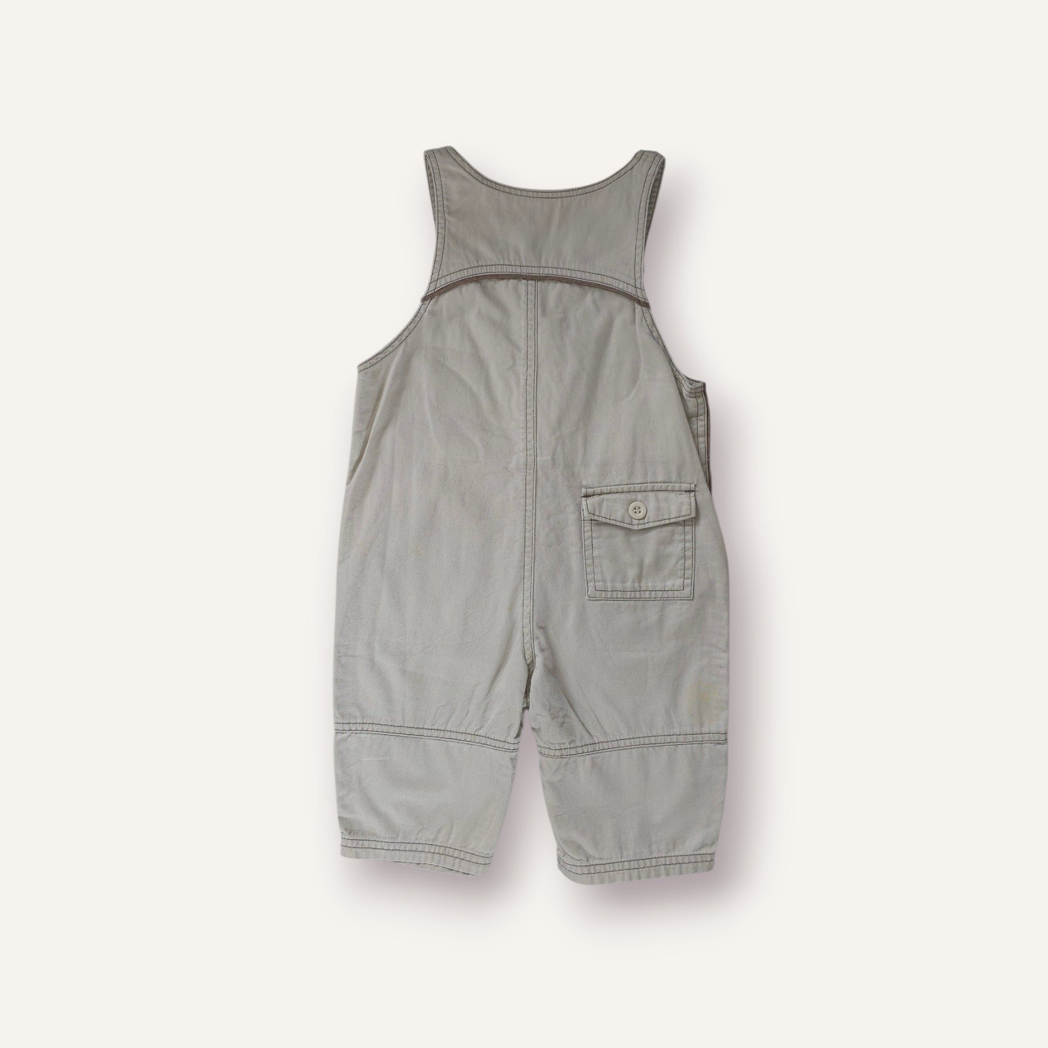 Y2K Concrete Nike Overalls (2T)