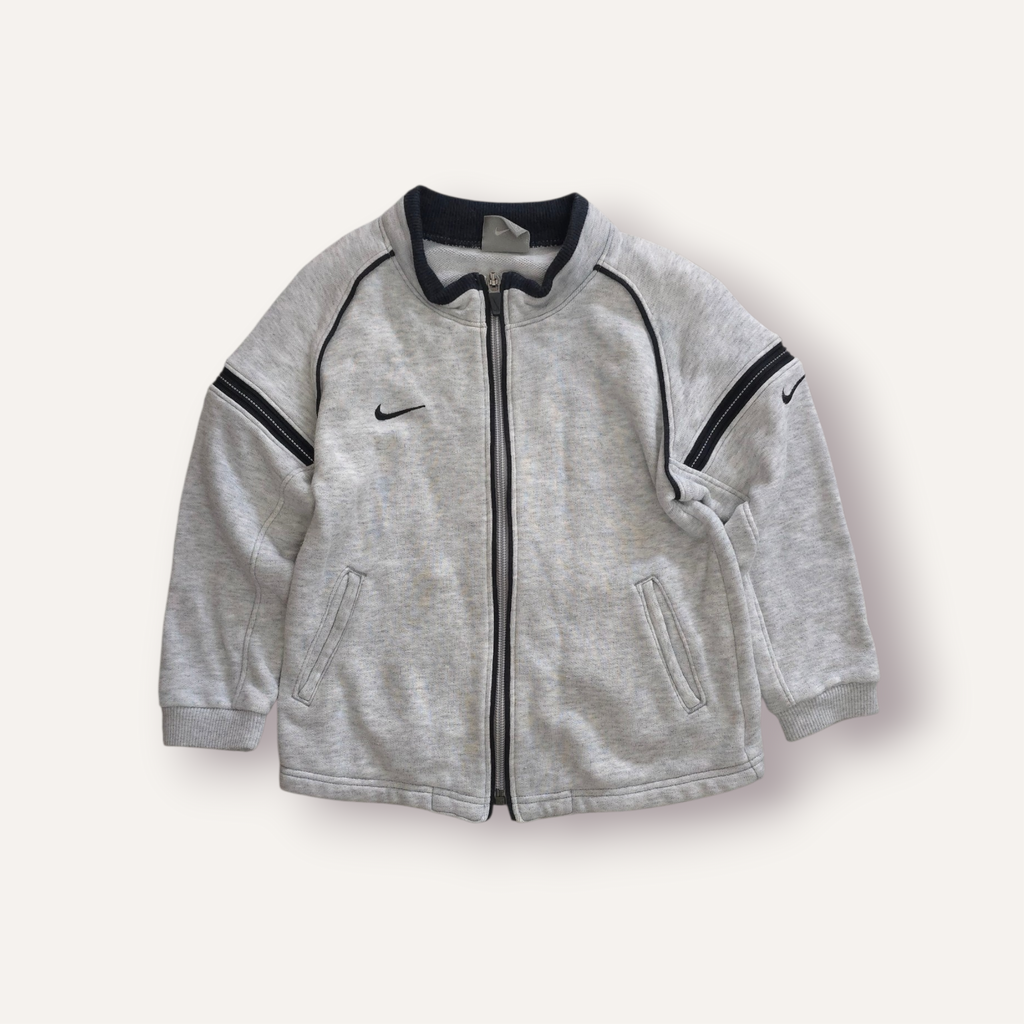 Y2K Nike Grey Cotton Track Jacket (2T) – Worn Reckless