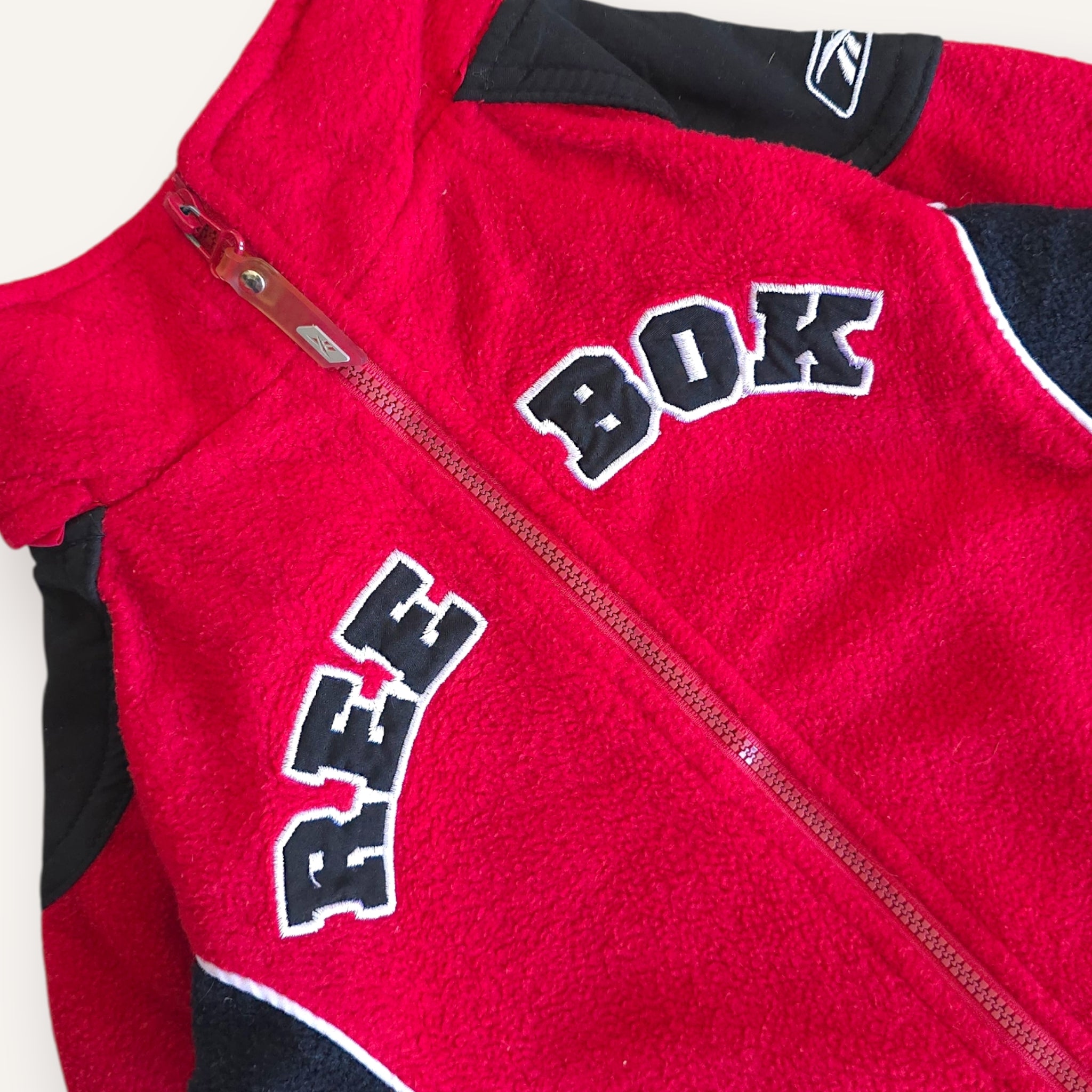 Vintage Reebok Red Zippy Fleece (1-2T)