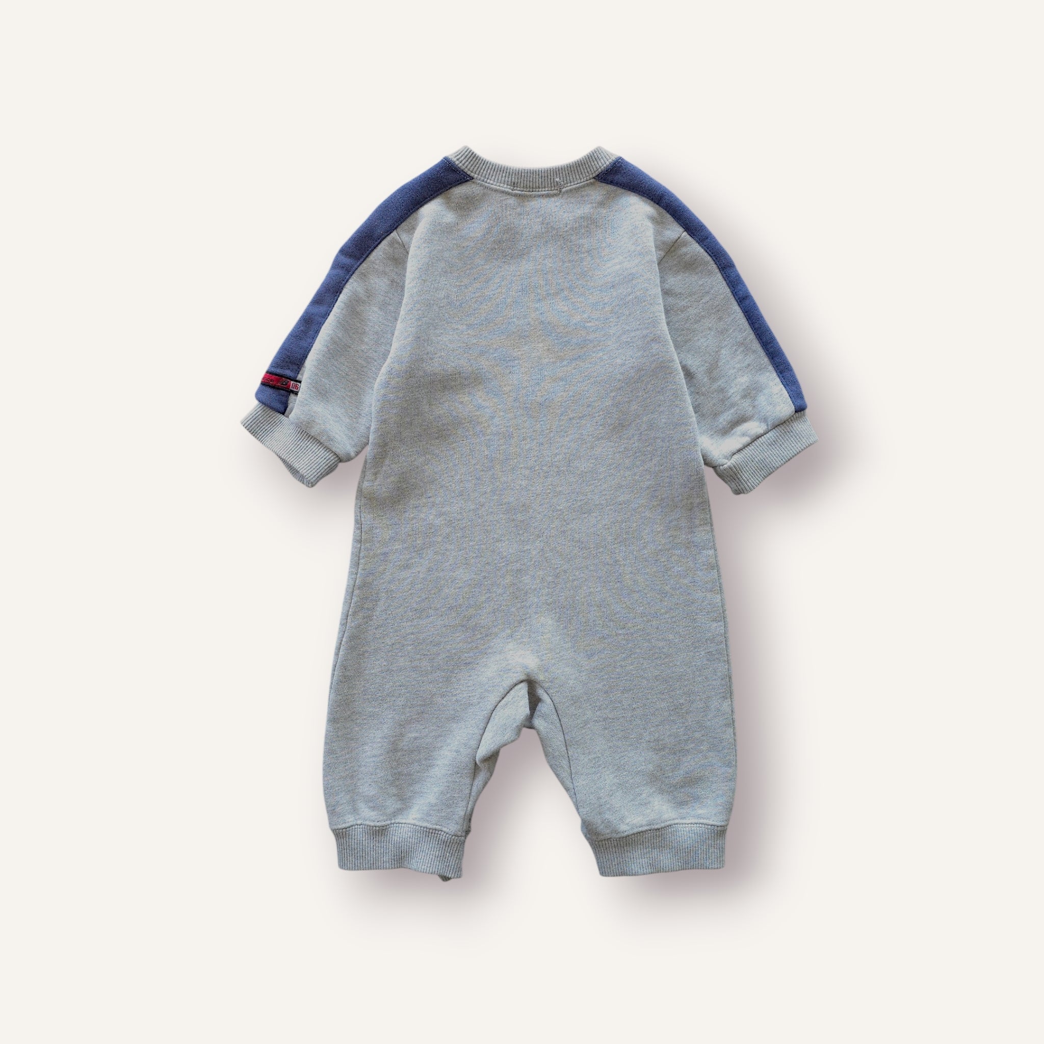 New Balance Grey Boston Romper (6/12M)