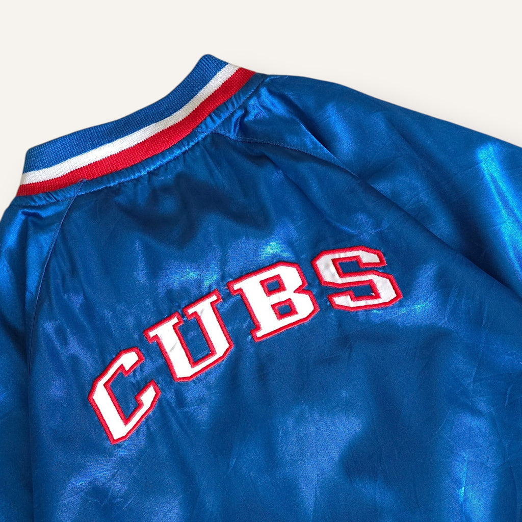 MLB Mighty-Mac Cubs Satin Bomber Jacket (3T)