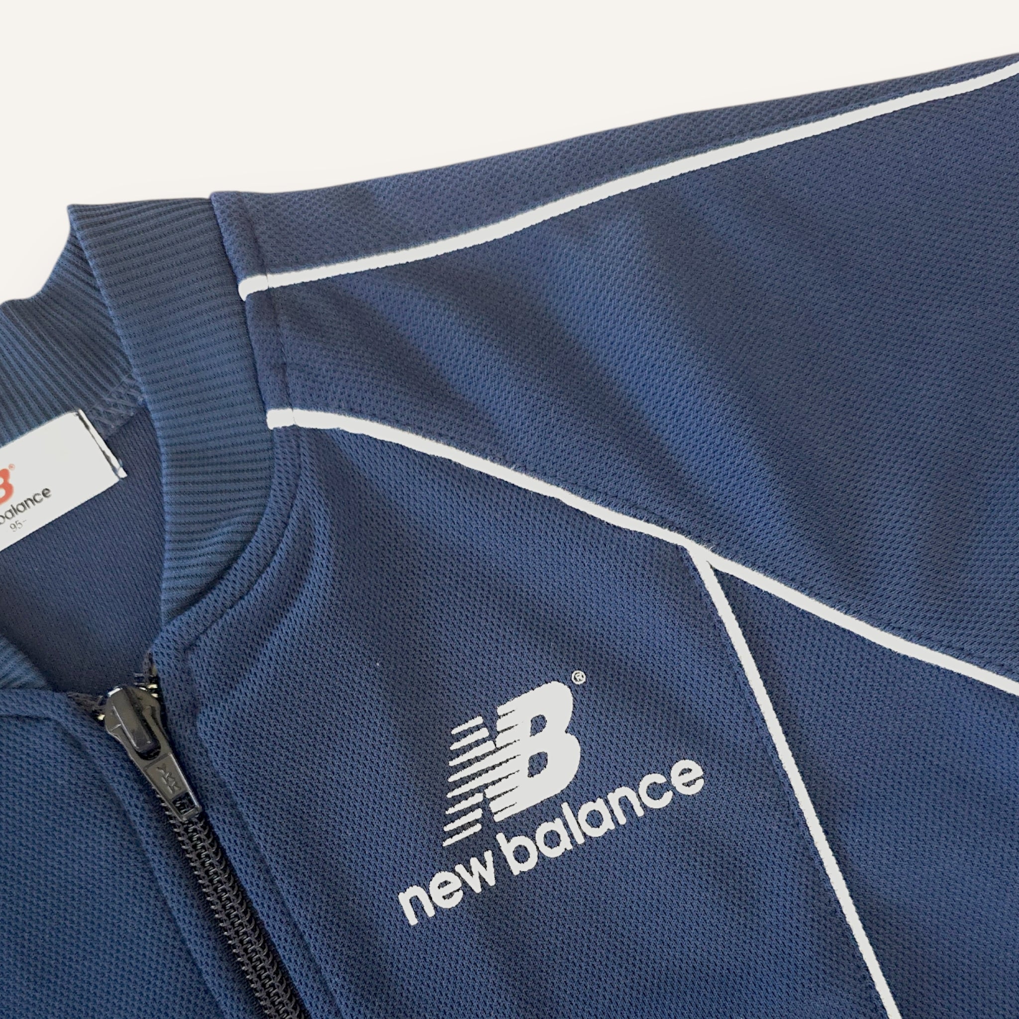 Vintage New Balance Navy Zippy Top (3T)