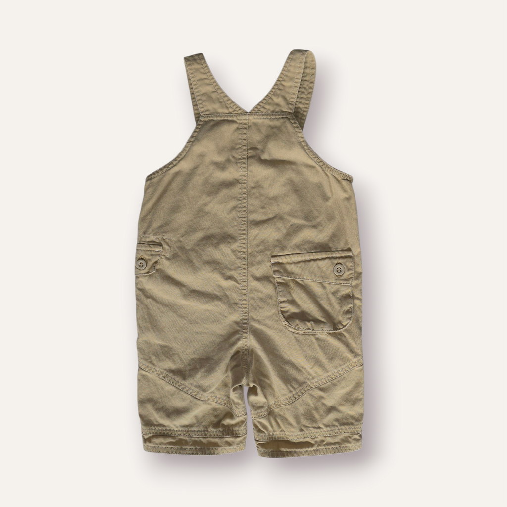 Y2K Nike Mid-Length Sand Overalls (1-2T)