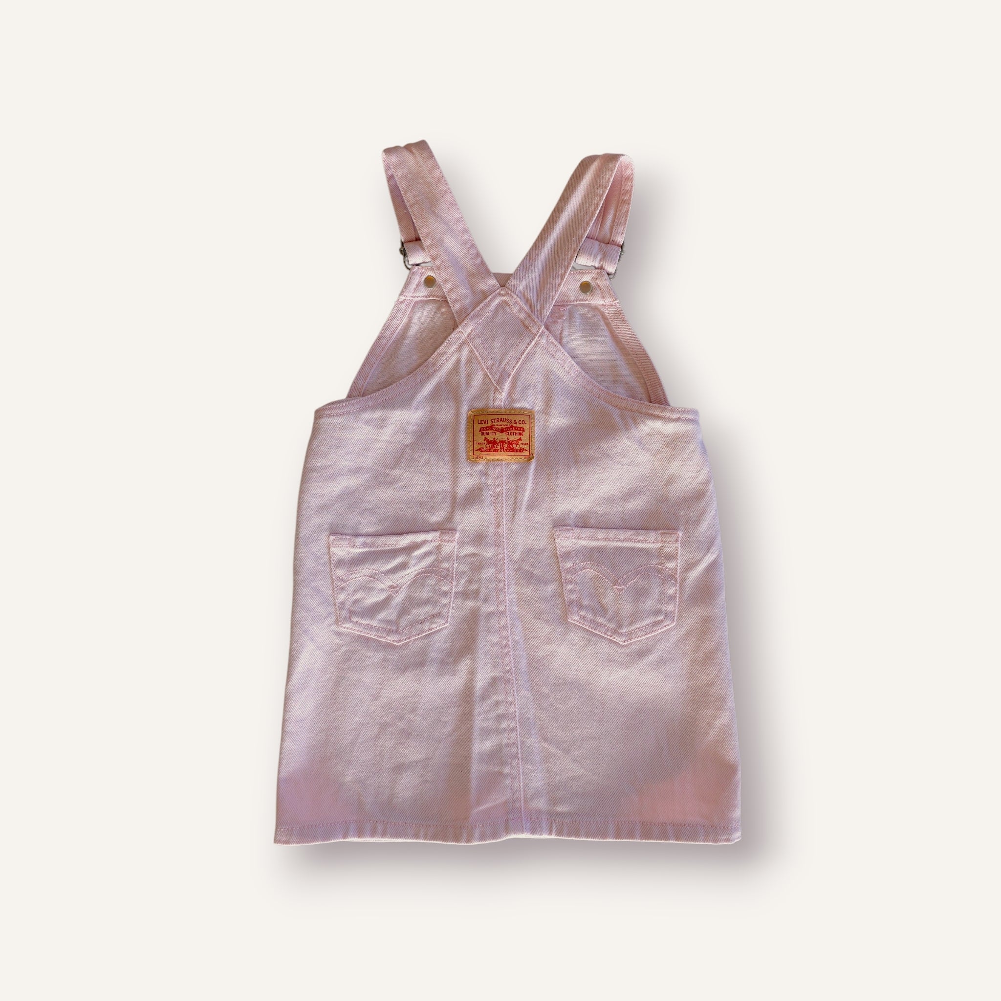 Levi's Pink Pinafore Dress (2T)