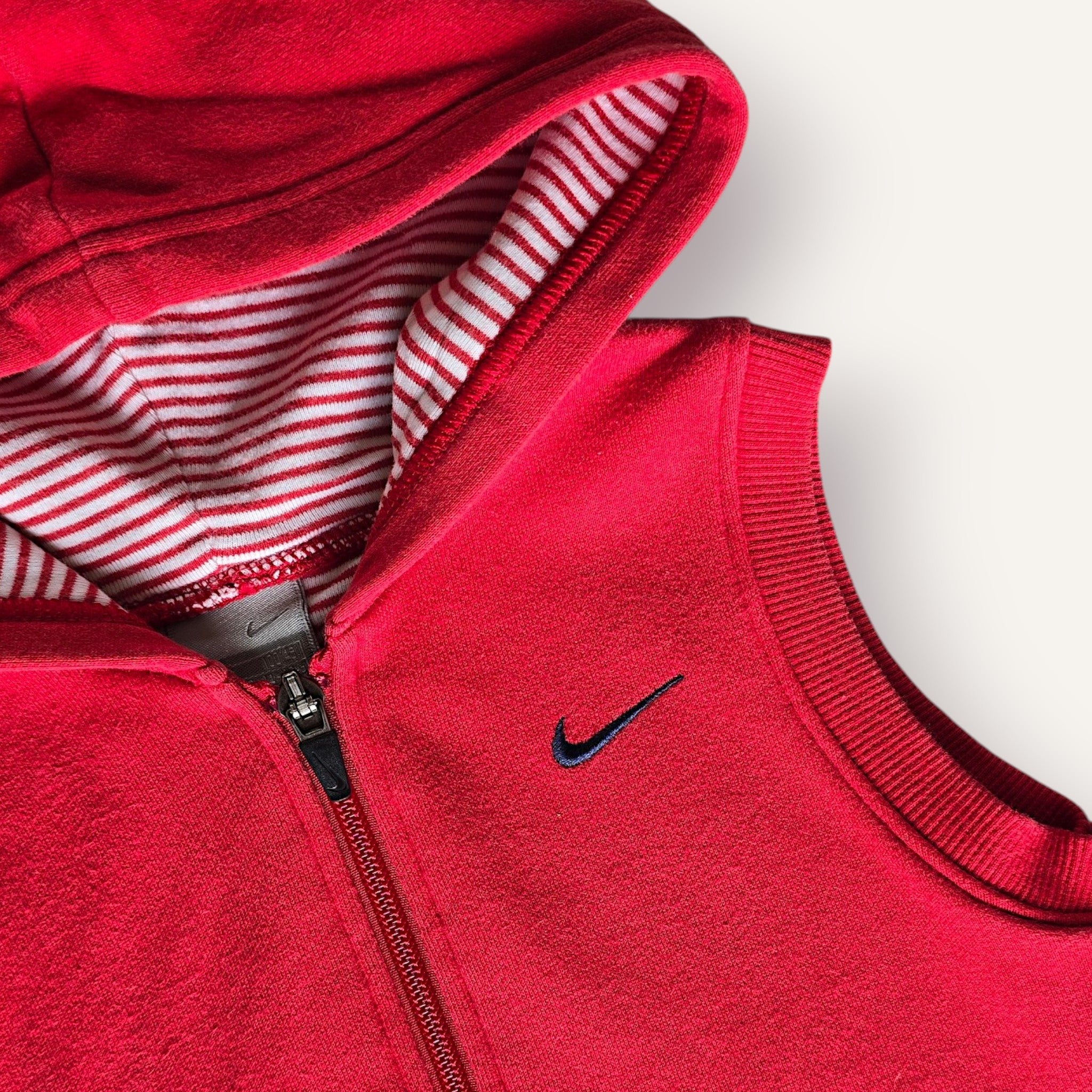 Y2K Red (Striped Hood) Nike Vest (3T)