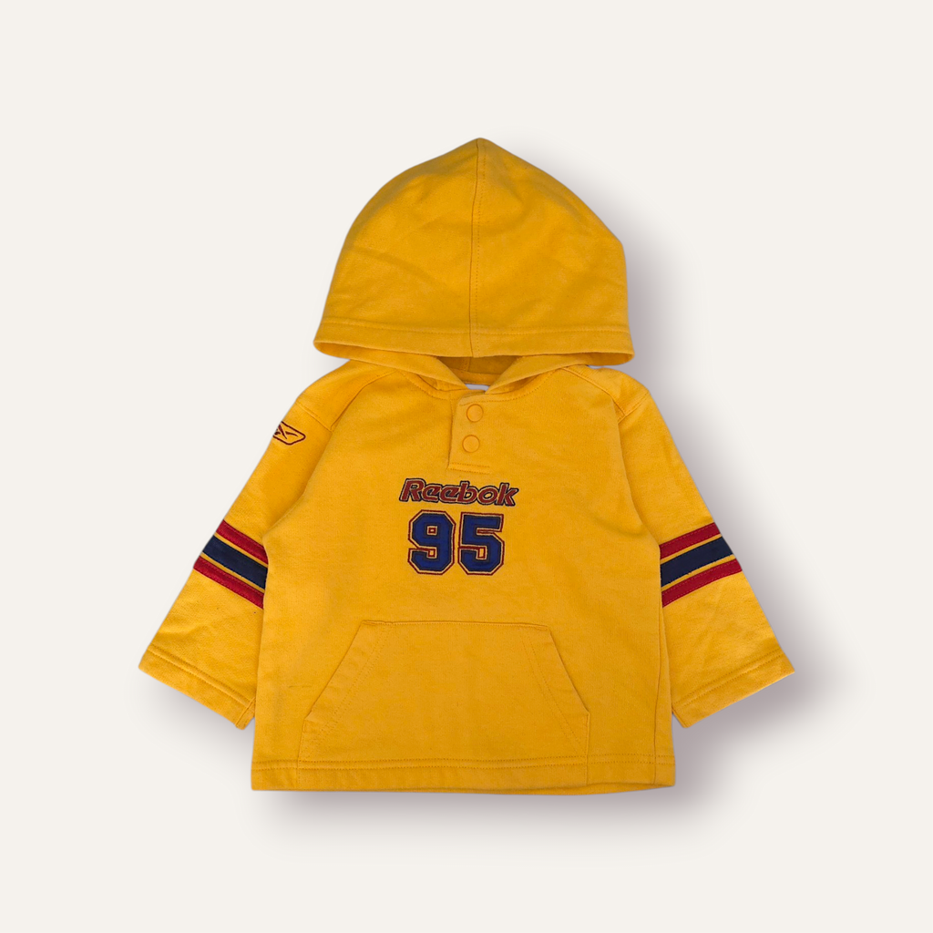 Yellow Reebok "95" Hoodie (12/18M)