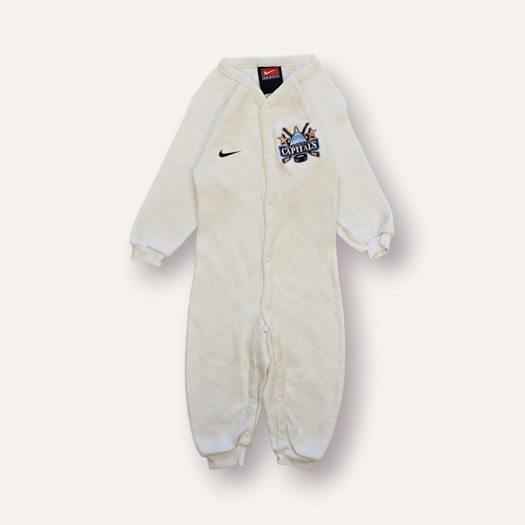Vintage MLB Washington Capitals Nike Sports Onesie (18/24M)