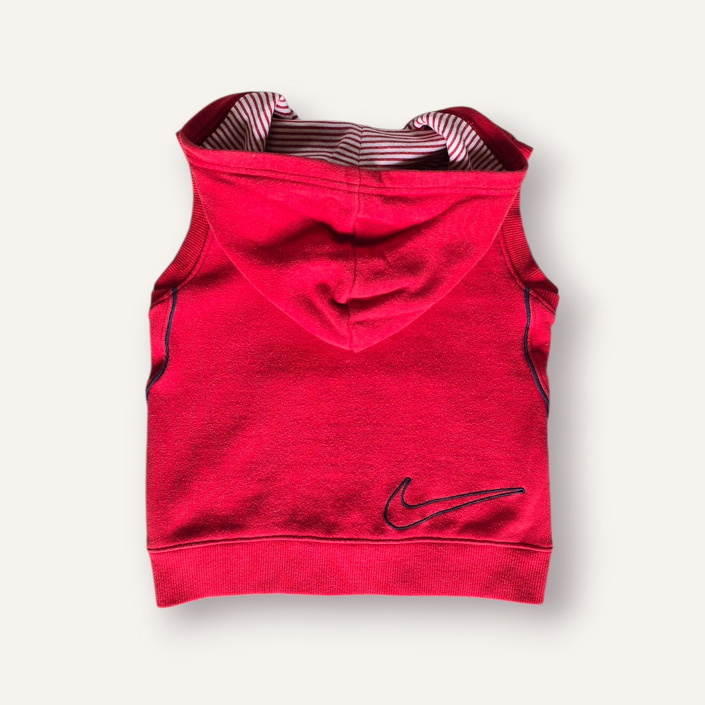 Y2K Red (Striped Hood) Nike Vest (3T)