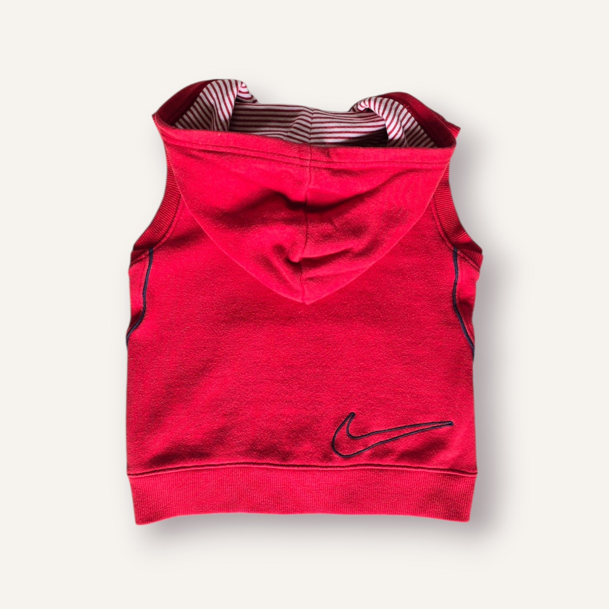 Y2K Red (Striped Hood) Nike Vest (3T)