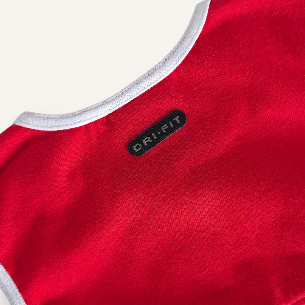 Y2K Red and White Nike Dress (2T)