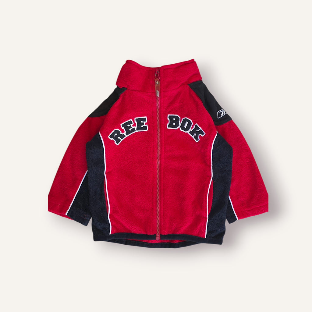 Vintage Reebok Red Zippy Fleece (1-2T)