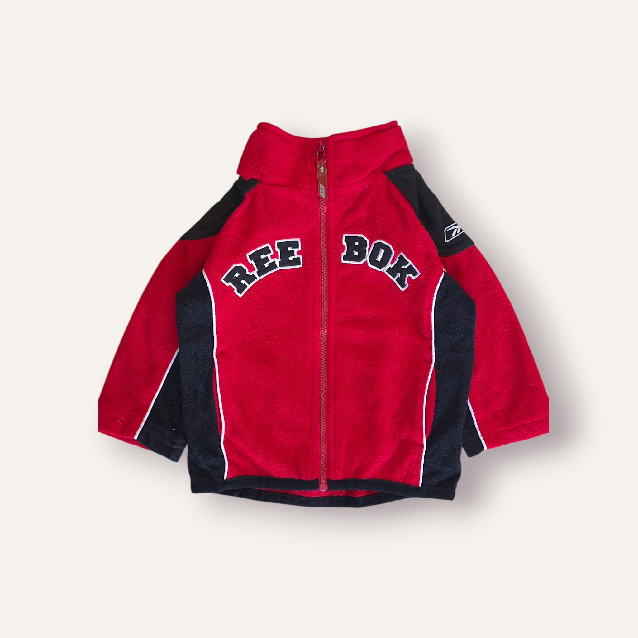 Vintage Reebok Red Zippy Fleece (1-2T)